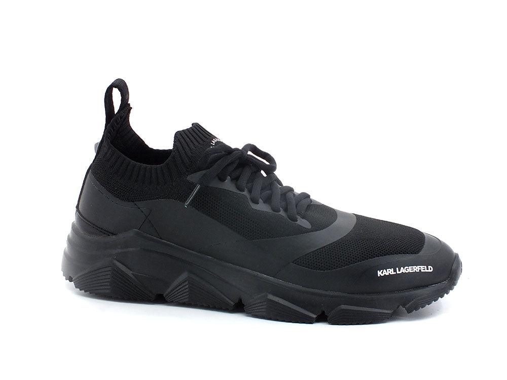 KARL LAGERFELD Verger Maison Karl Knit Sneaker Black KL51631 - Sandrini Calzature e Abbigliamento