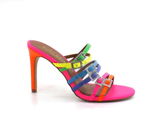 KURT GEIGER Pierra Mule Sandalo Tacco Listini Multicolor 8882799109 - Sandrini Calzature e Abbigliamento