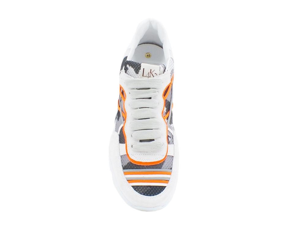 L4K3 Mr Big Limited Camu Running Grey Orange B60-LIM - Sandrini Calzature e Abbigliamento