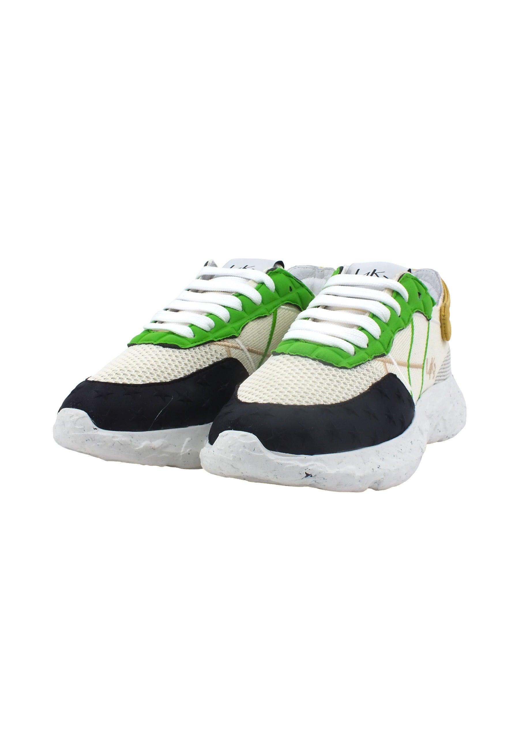 L4K3 Mr Big X Sneaker Donna Black Gold Y04 - Sandrini Calzature e Abbigliamento