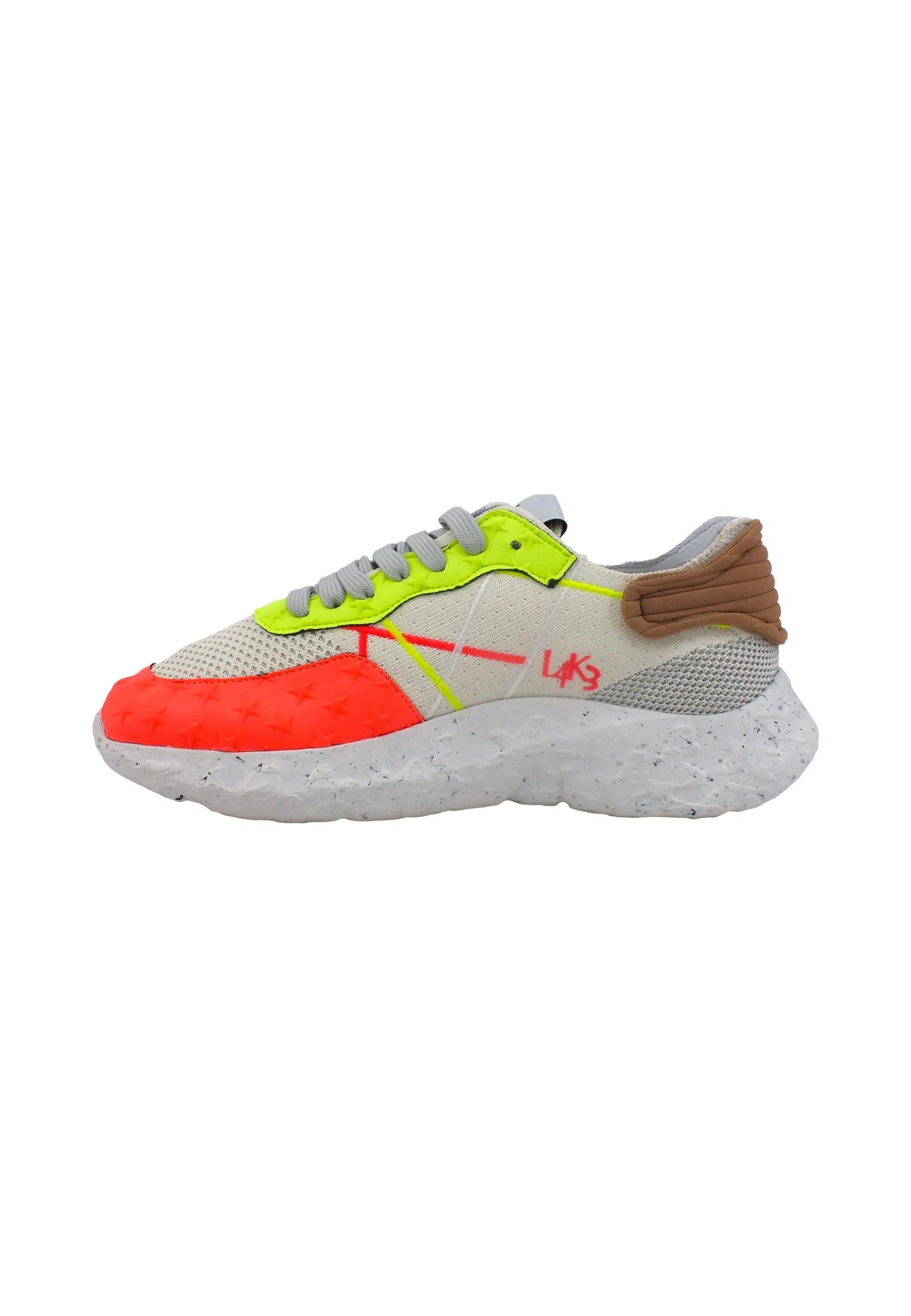 L4K3 Mr Big X Sneaker Donna Orange Mocaccino Y03 - Sandrini Calzature e Abbigliamento