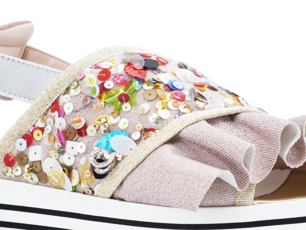 L4K3 Sandal Super Beige B40-SAN - Sandrini Calzature e Abbigliamento