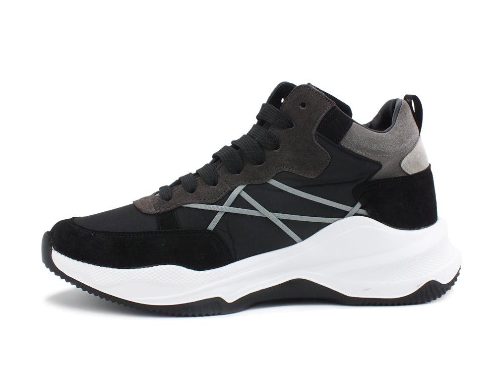 LAKE Mr. Big Mid Sneaker Running Black C62-MID - Sandrini Calzature e Abbigliamento