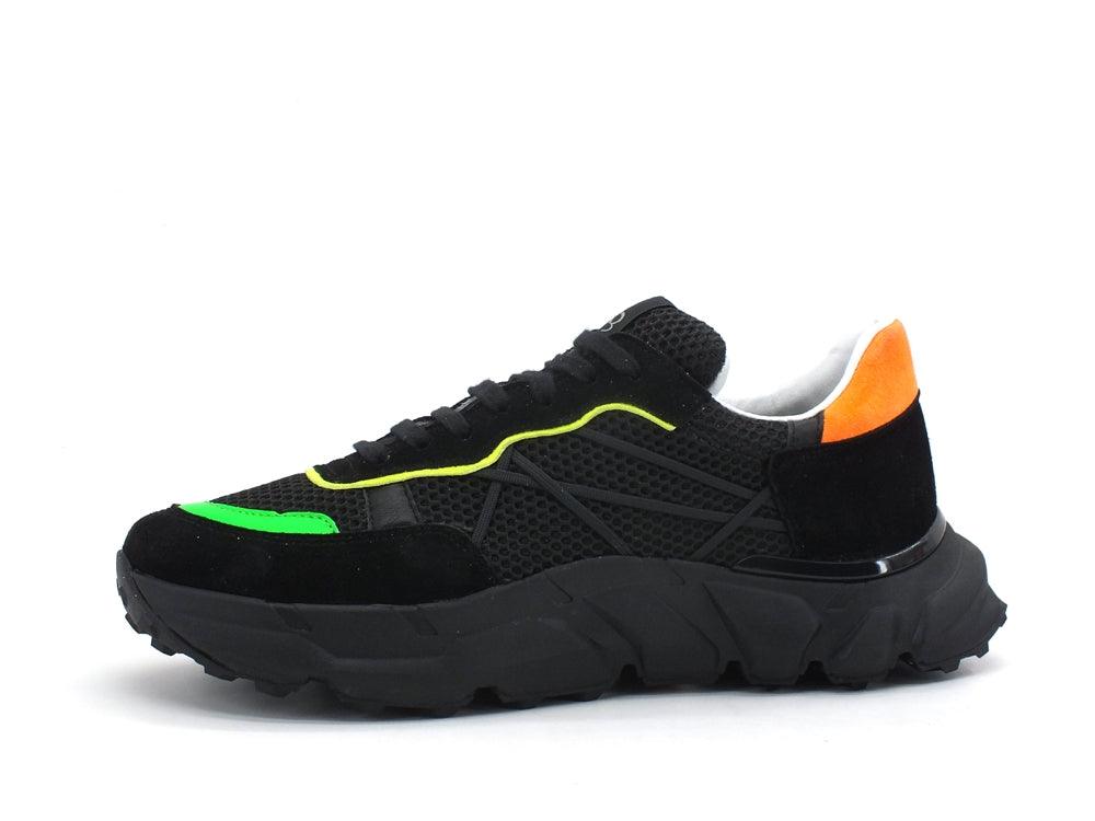 LAKE Mr. Big Vibram Sneaker Running Uomo Fluo Black D80-VIB - Sandrini Calzature e Abbigliamento