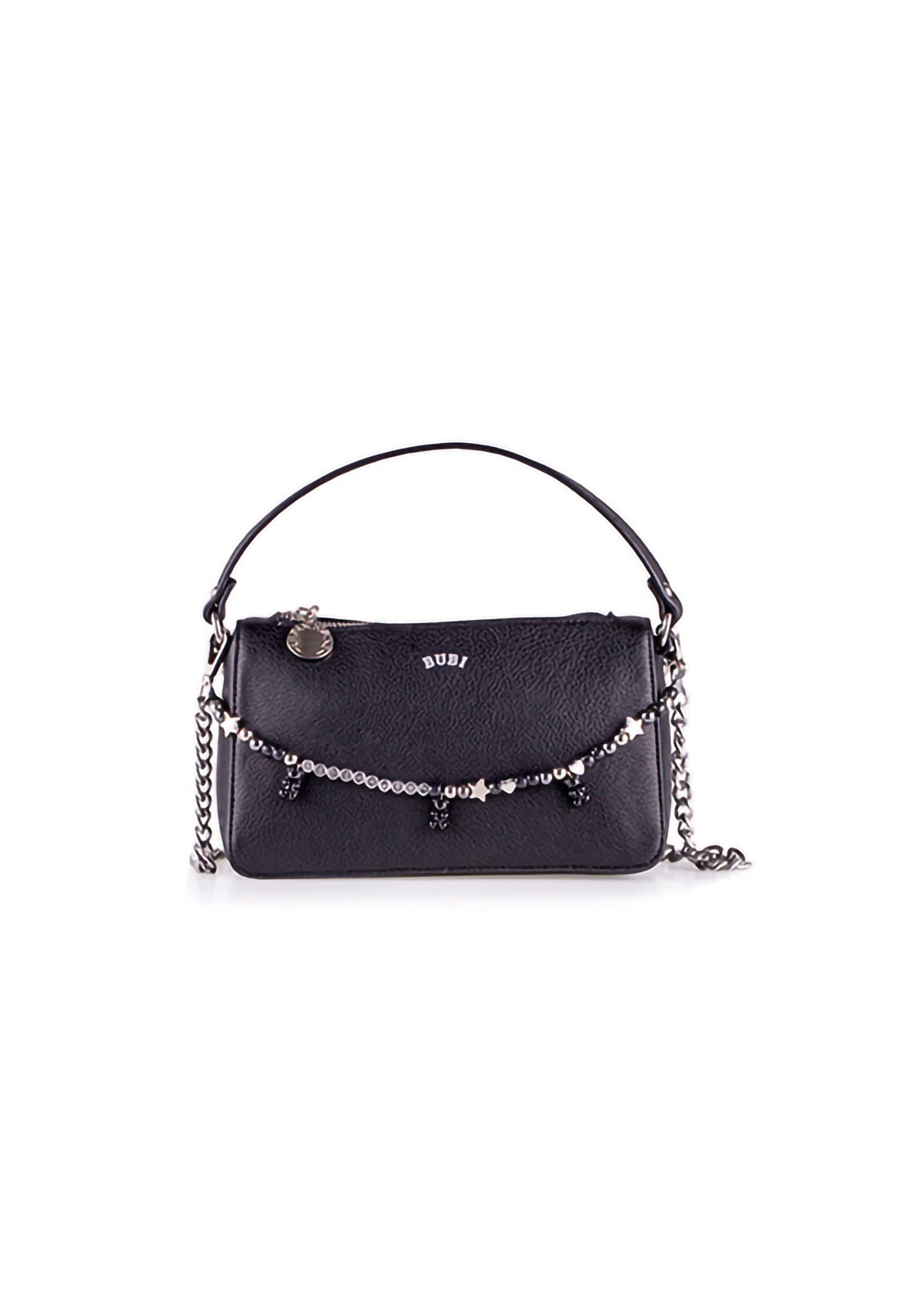 LE PANDORINE Bubi Fido Borsa Mini Black 22XAILBD-01 - Sandrini Calzature e Abbigliamento