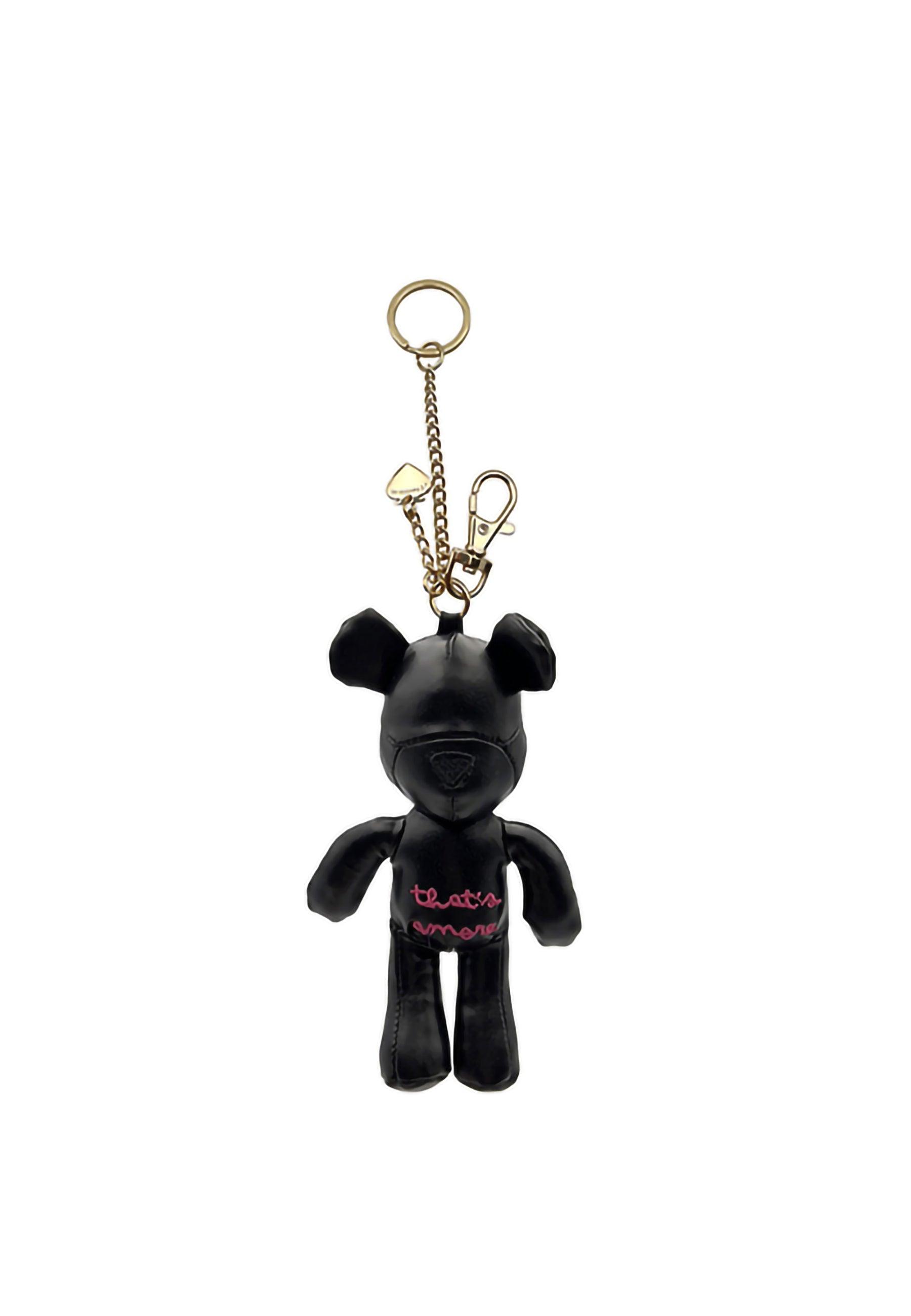 LE PANDORINE Happy Bear Amore Portachiavi Black 22XAILDB-01 - Sandrini Calzature e Abbigliamento