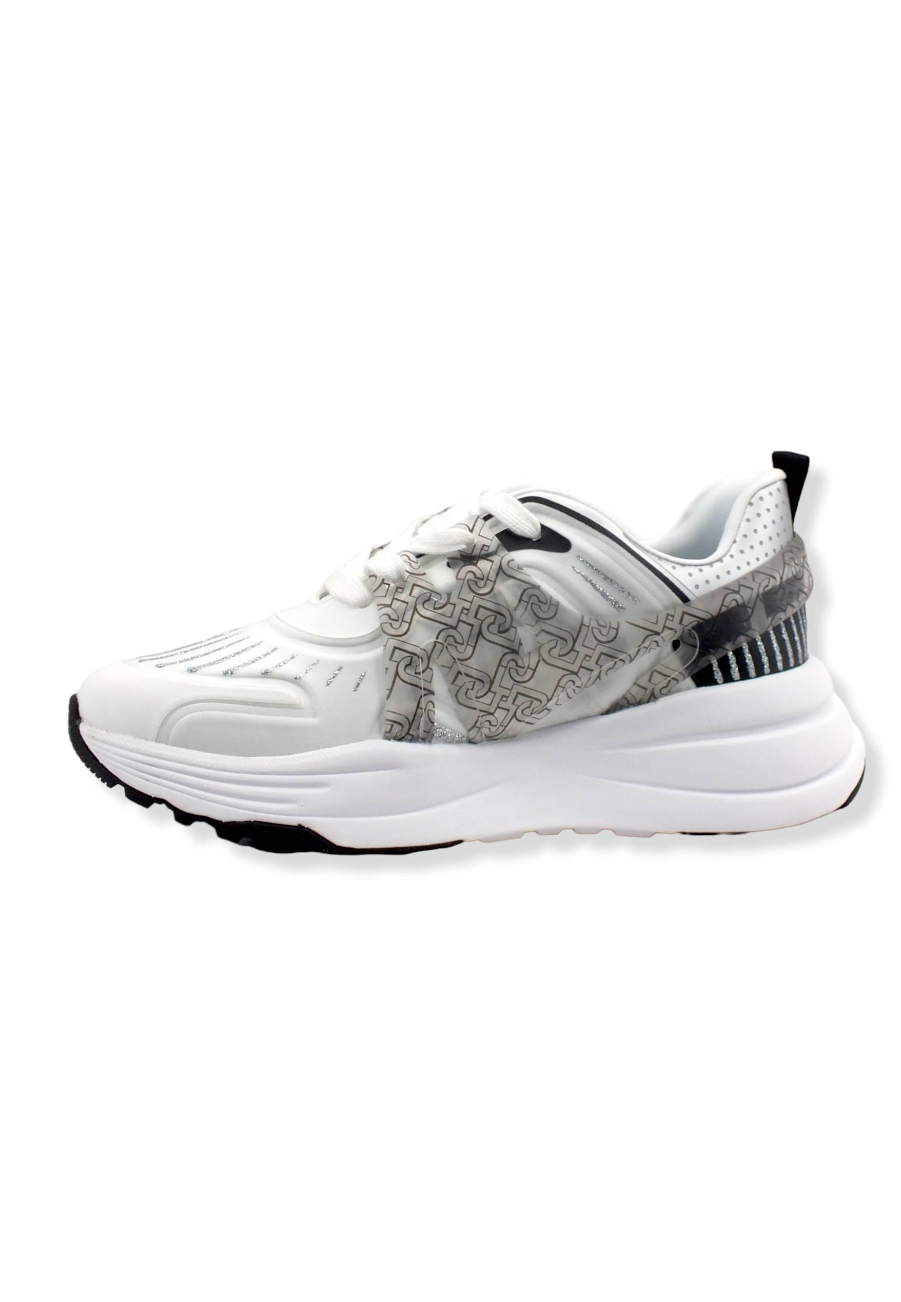LIU JO 12:12 01 Sneaker Donna White BF2085TX259 - Sandrini Calzature e Abbigliamento