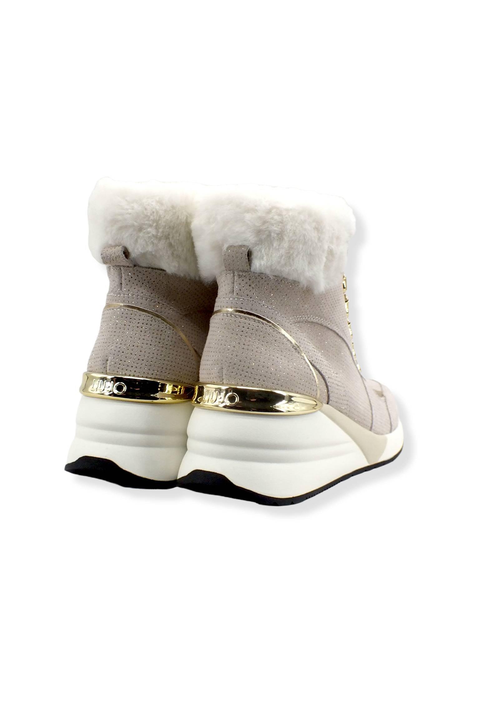 LIU JO Alyssa 05 Sneaker Zeppa Donna Rosa Lamb BF2031PX164 - Sandrini Calzature e Abbigliamento
