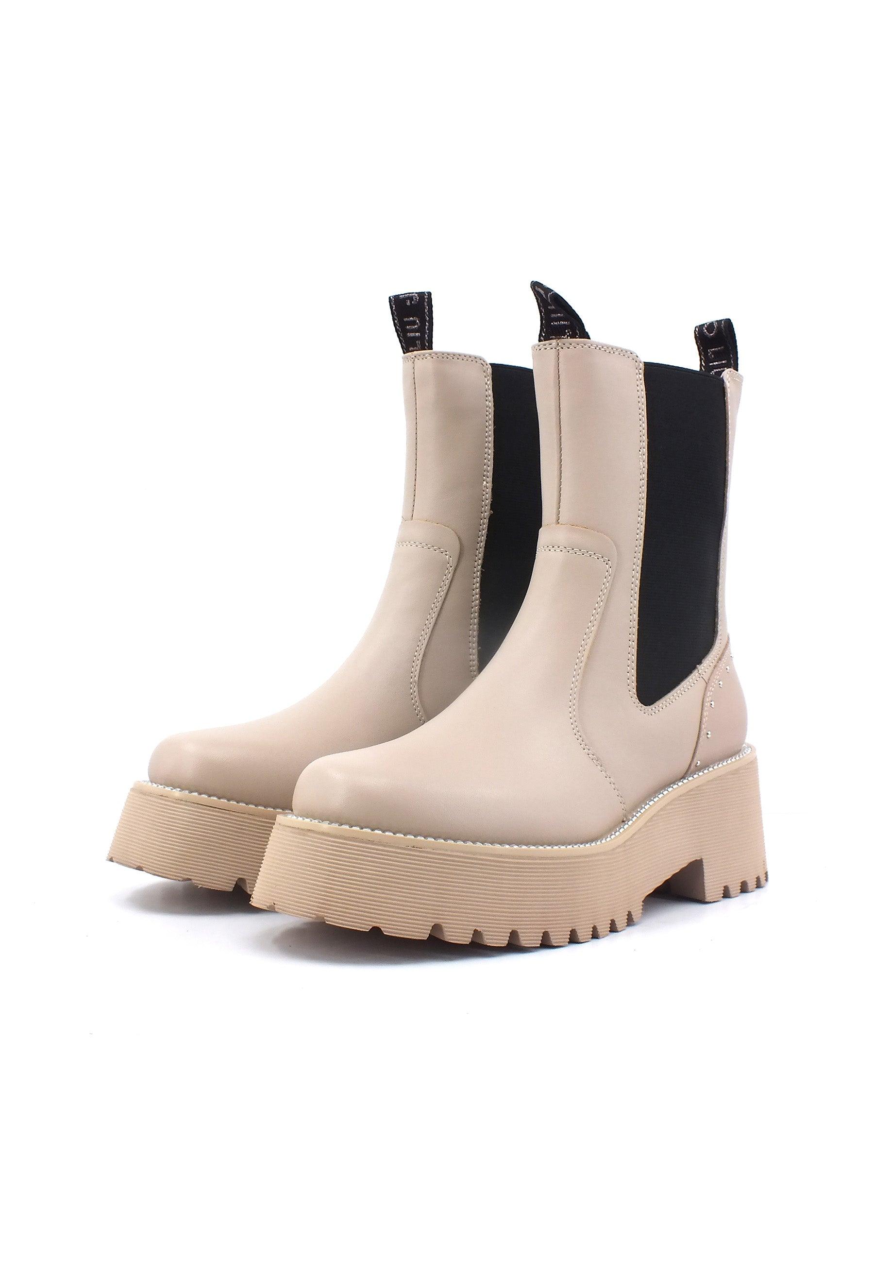 LIU JO Flair 06 Stivaletto Donna Cream SF3019PX241 - Sandrini Calzature e Abbigliamento
