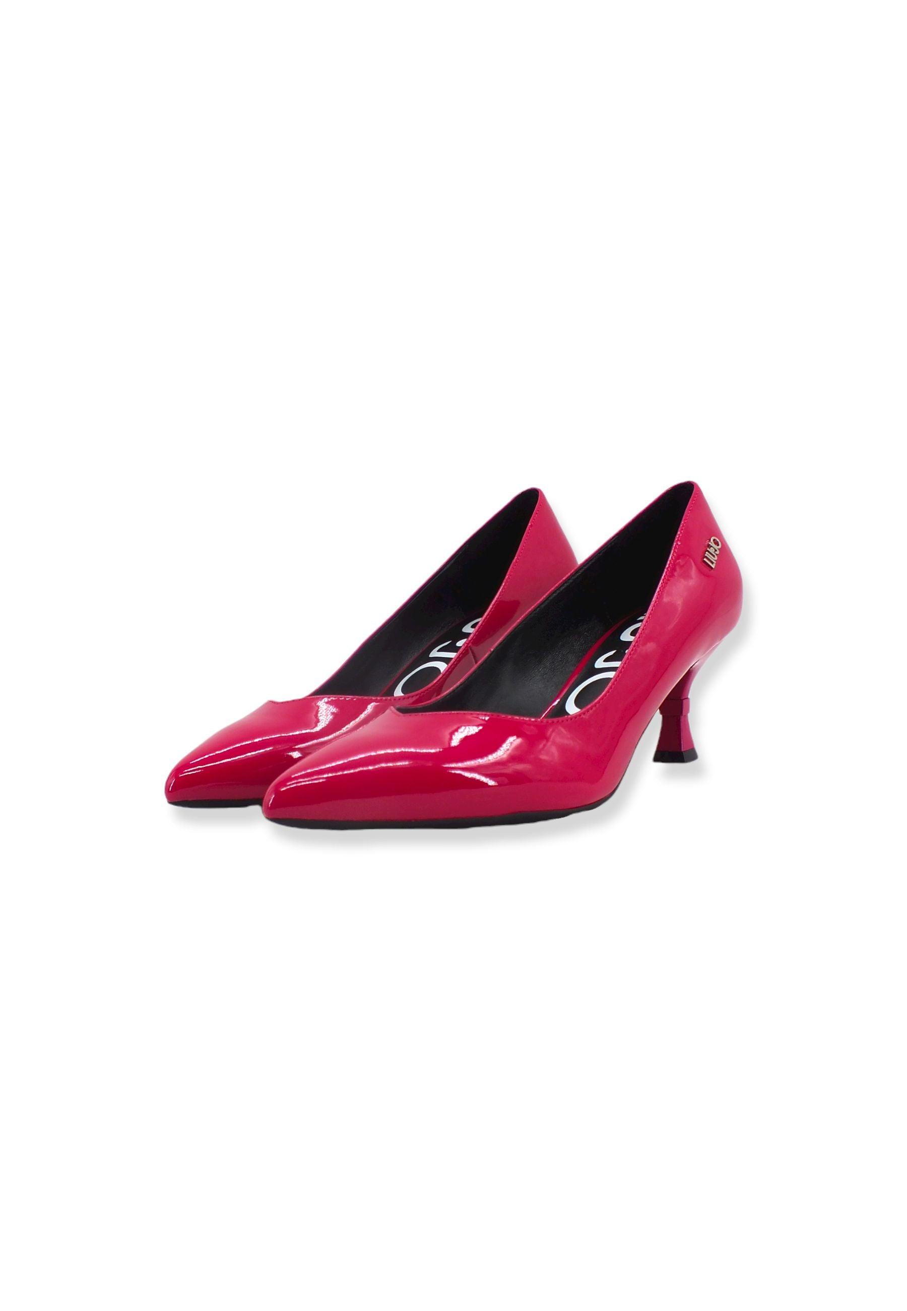 LIU JO Gaia 10 Patent Dècolletè Rosa Fuxia SF2265EX004 - Sandrini Calzature e Abbigliamento