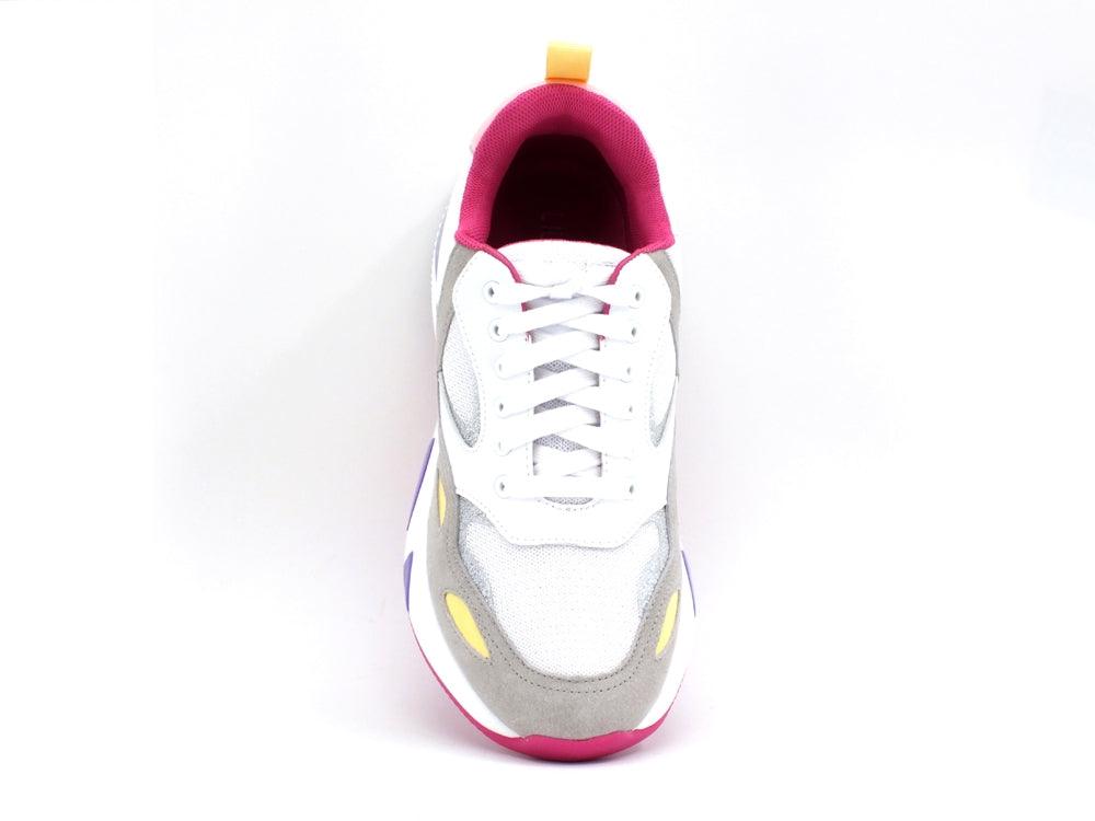 LIU JO Hoa 01 Sneakers Donna Glitter Plaster White Multi BF0017PX097 - Sandrini Calzature e Abbigliamento