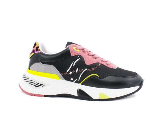 LIU JO Hoa 10 Sneaker Mesh Cow Fluo Black BA1037TX159 - Sandrini Calzature e Abbigliamento