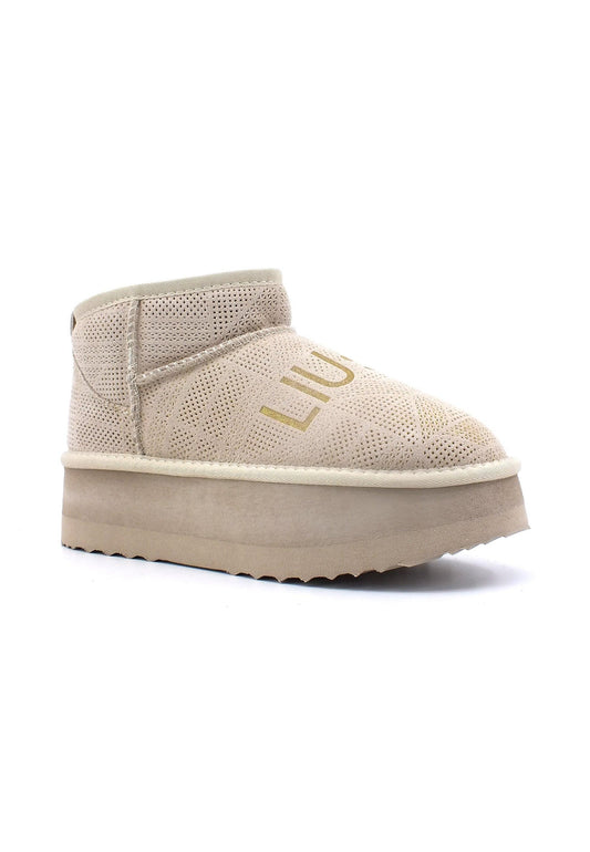 LIU JO Jane 01 Stivaletto Pelo Donna Sand SA4051PX373 - Sandrini Calzature e Abbigliamento