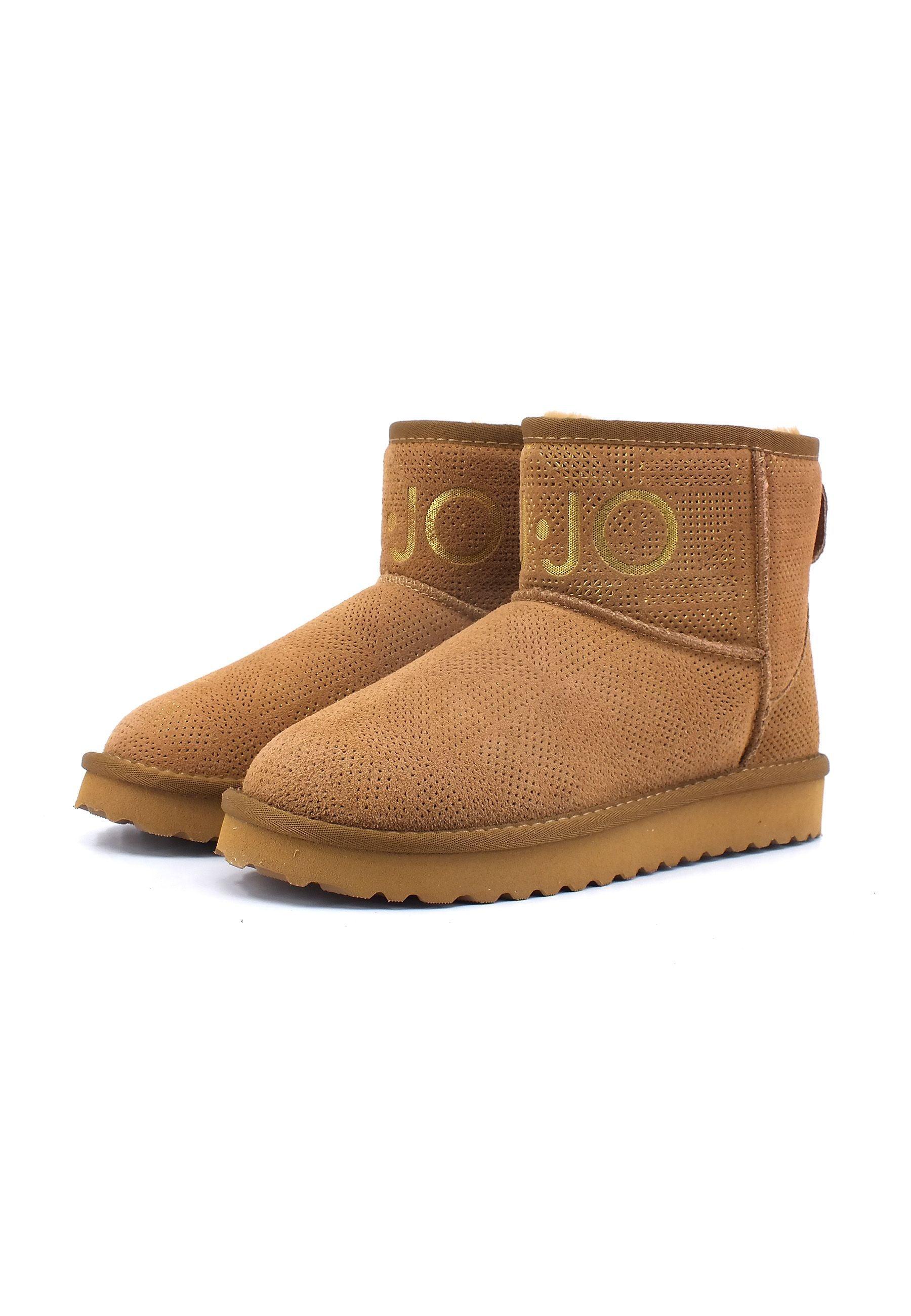 LIU JO Jil 02 Stivaletto Pelo Donna Cognac SA4055PX373 - Sandrini Calzature e Abbigliamento