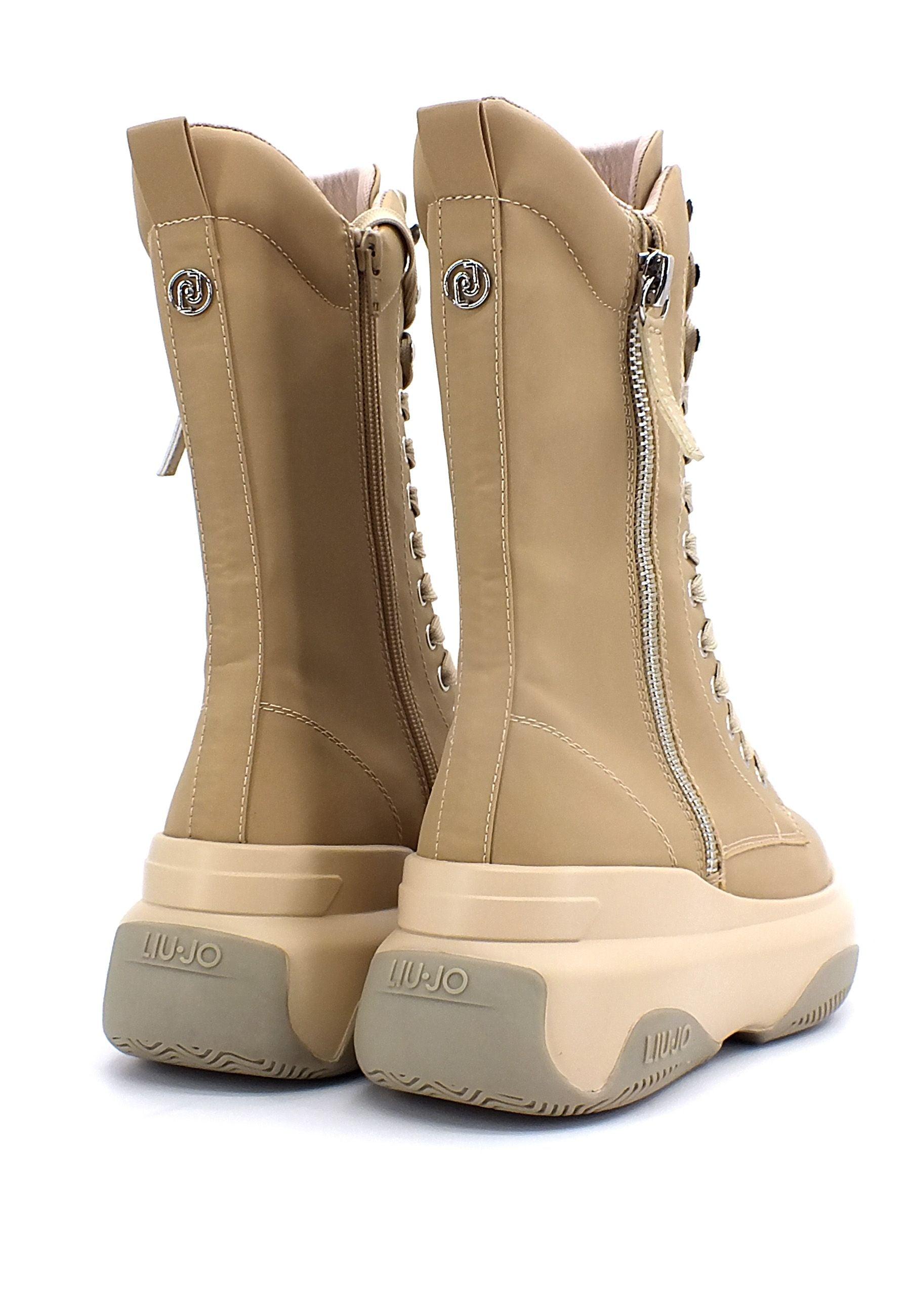 LIU JO June 06 Stivaletto Mid Donna Beige BF2147T0011 - Sandrini Calzature e Abbigliamento