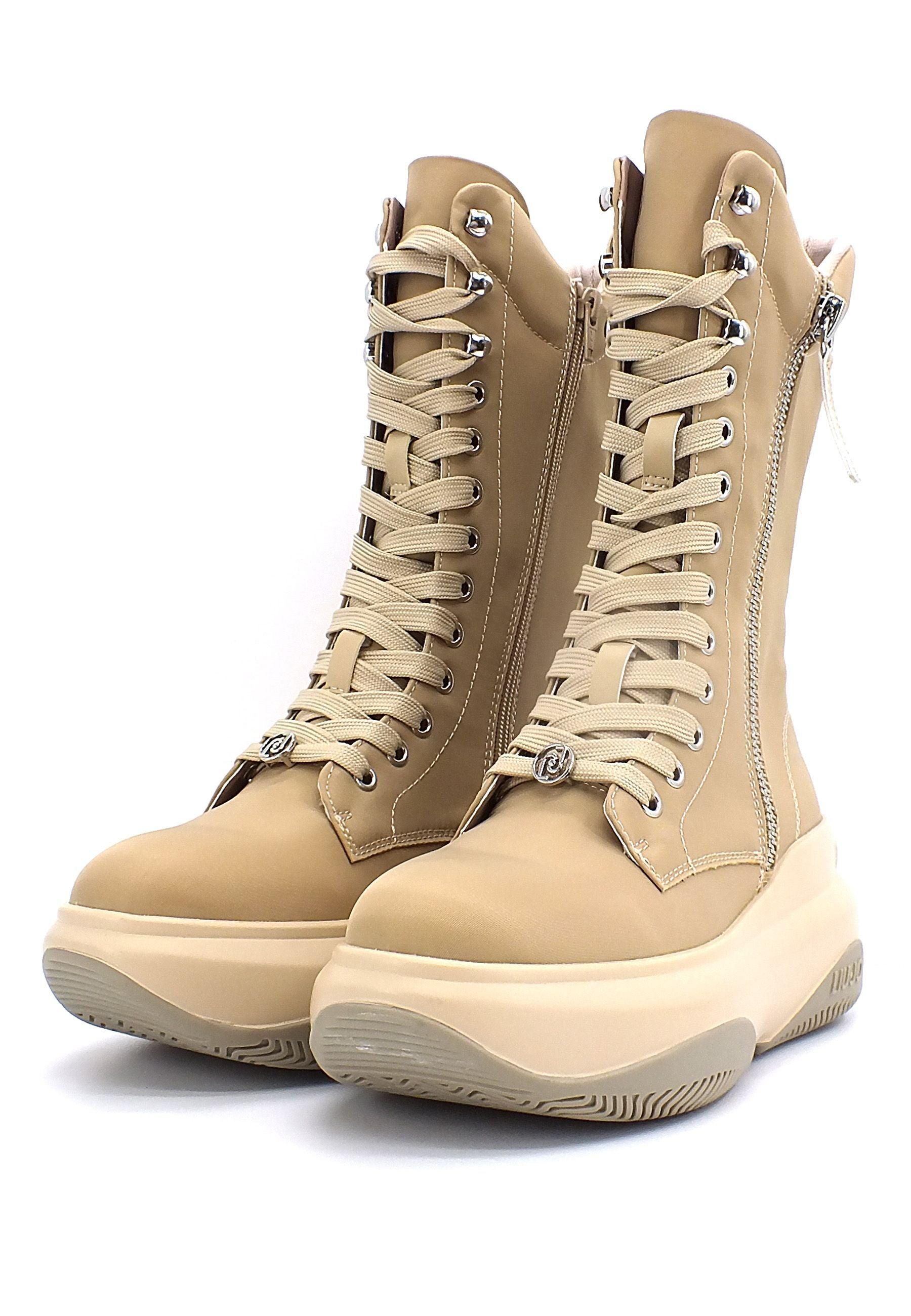 LIU JO June 06 Stivaletto Mid Donna Beige BF2147T0011 - Sandrini Calzature e Abbigliamento