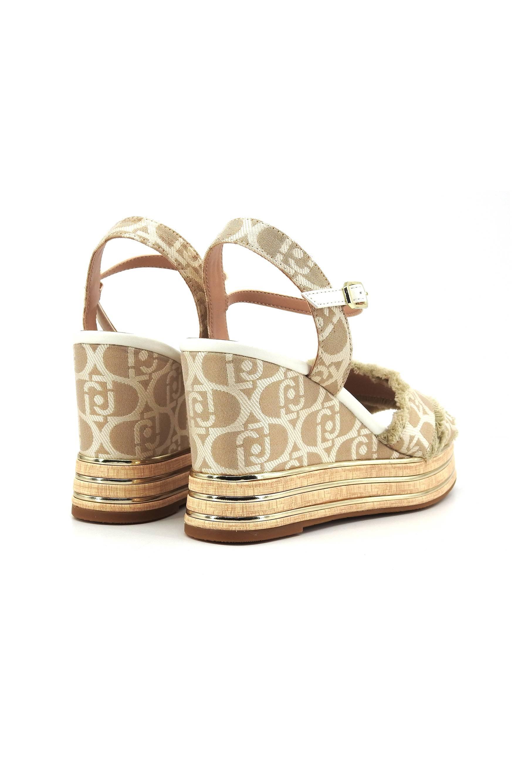 LIU JO Karen 04 Sandalo Donna Beige SA4137TX412 - Sandrini Calzature e Abbigliamento