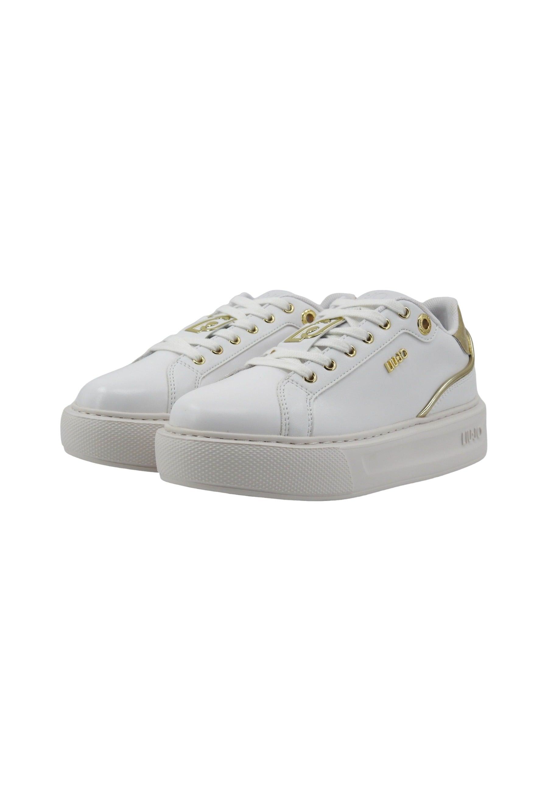 LIU JO Kylie 27 Sneaker Donna White BA4073PX179 - Sandrini Calzature e Abbigliamento