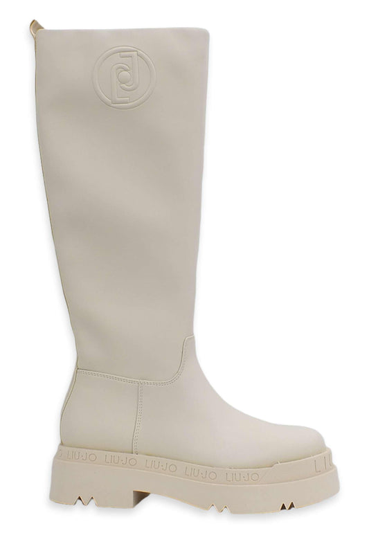 LIU JO Love 26 Stivale Donna Bianco Ivory SF2185EX014 - Sandrini Calzature e Abbigliamento