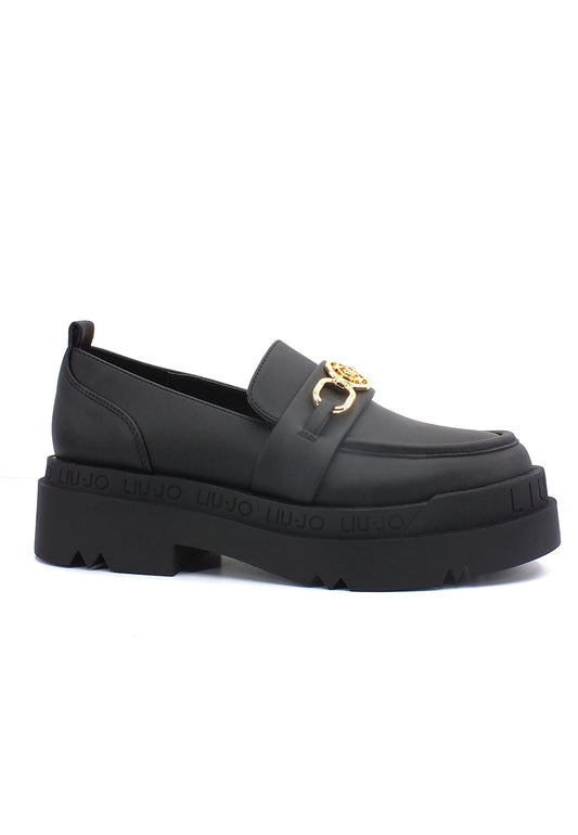 LIU JO Love 35 Mocassino Donna Black SF2259EX014 - Sandrini Calzature e Abbigliamento