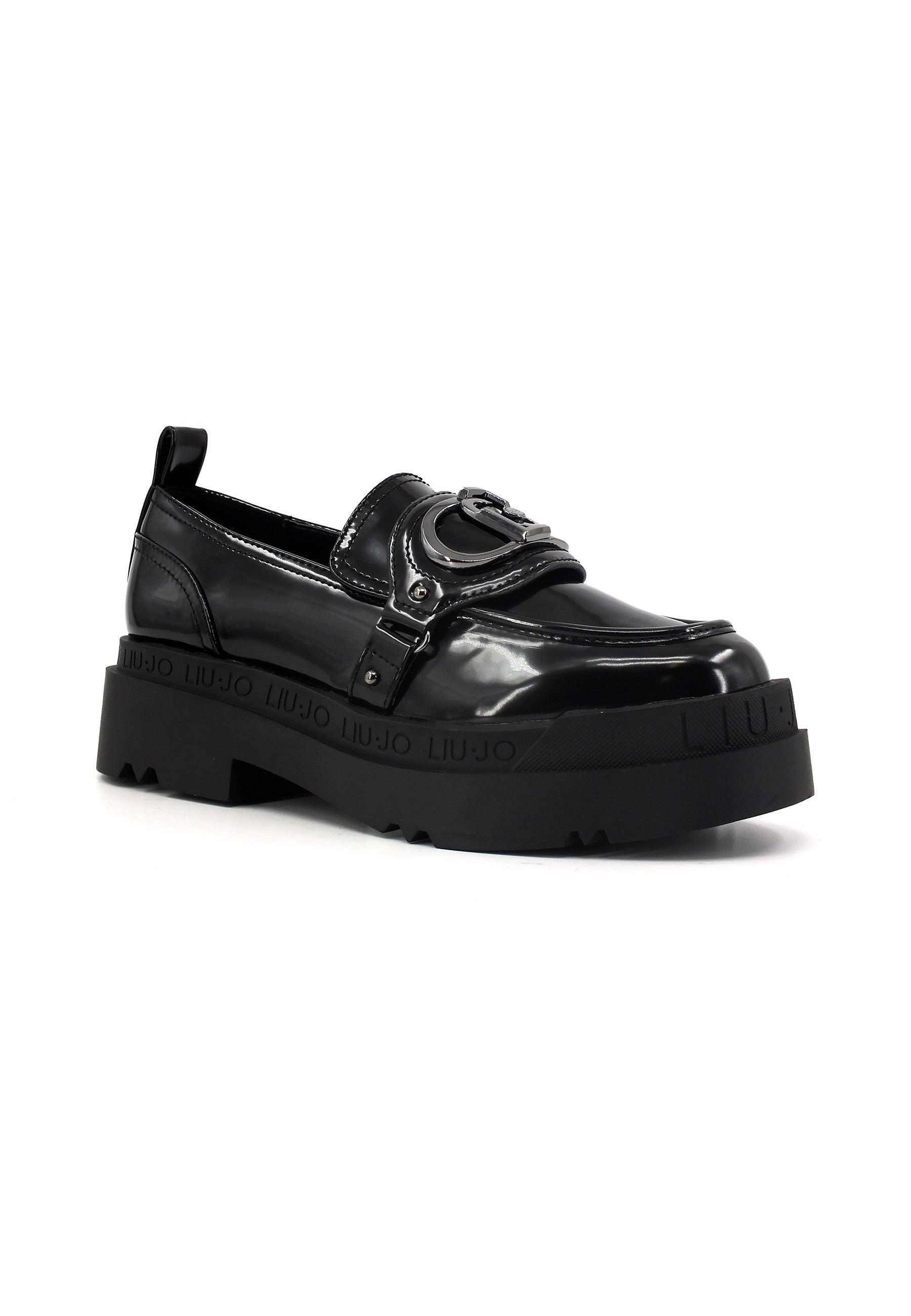 LIU JO Love 41 Mocassino Donna Black SF3039EX196 - Sandrini Calzature e Abbigliamento
