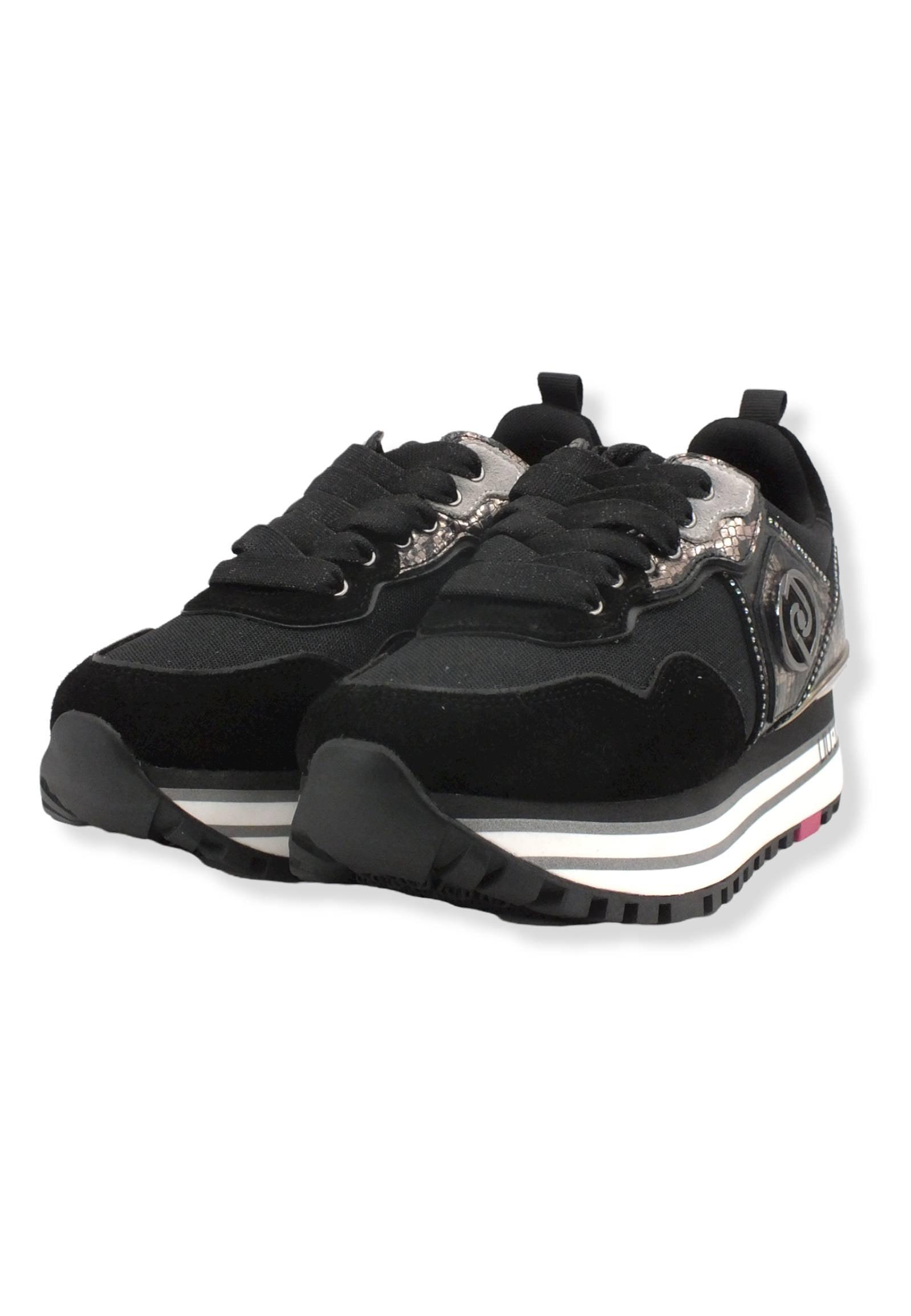 LIU JO Maxi Wonder 24 Sneaker Donna Black BF2103PX300 - Sandrini Calzature e Abbigliamento