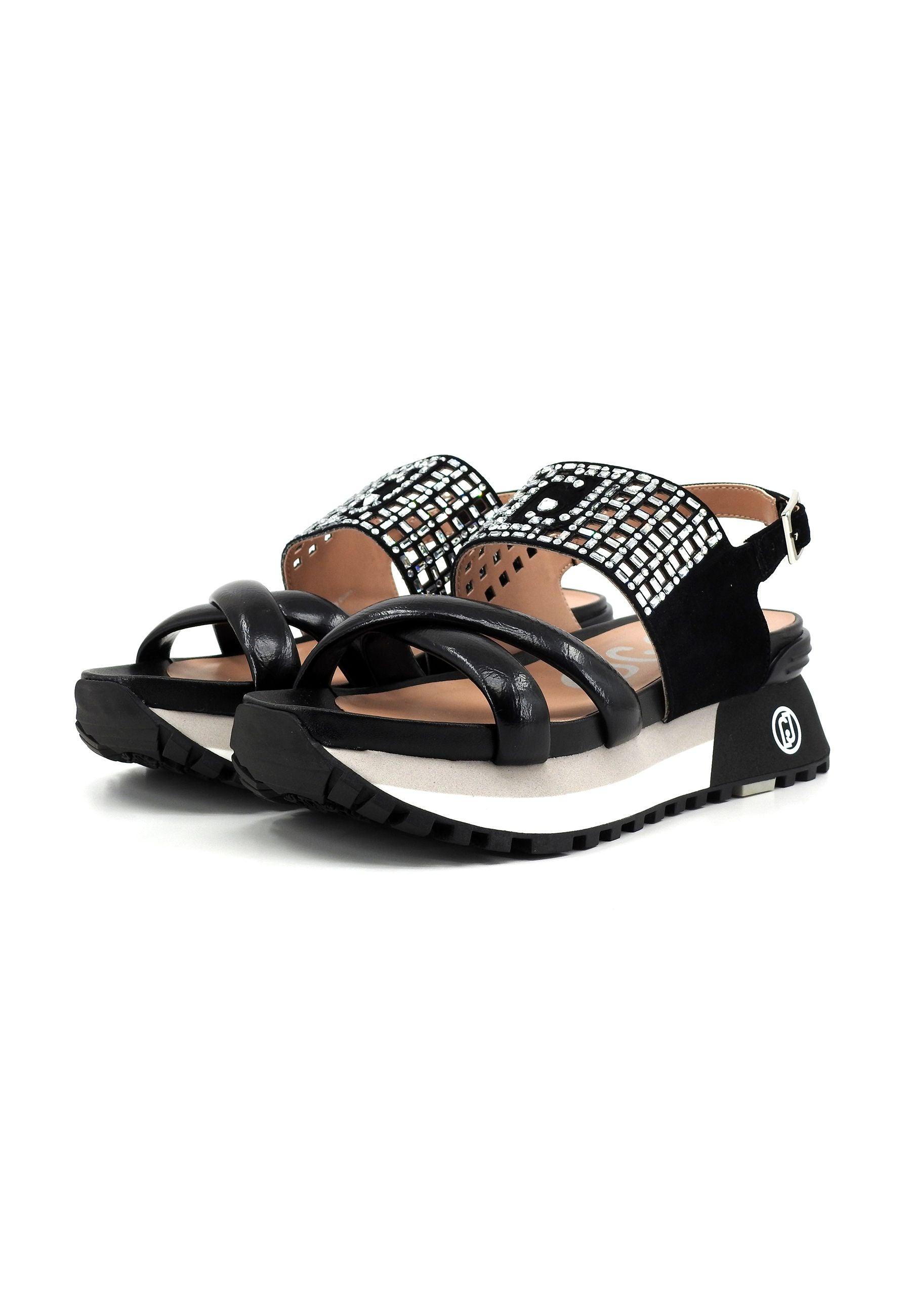 LIU JO Maxi Wonder 26 Sandalo Donna Black BA4117PX486 - Sandrini Calzature e Abbigliamento