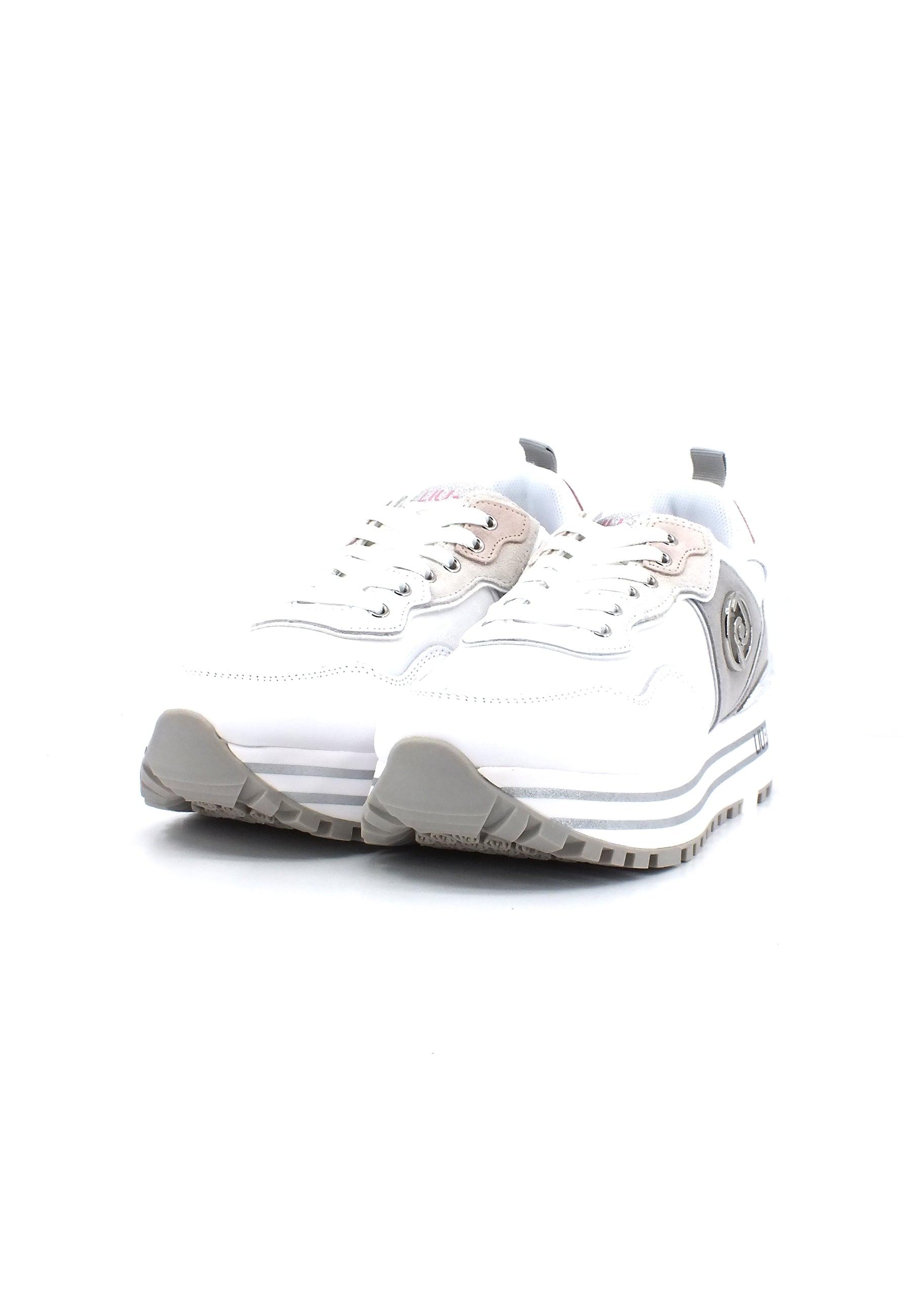 LIU JO Maxi Wonder 55 Sneaker Donna White Loft BA3075PX342 - Sandrini Calzature e Abbigliamento