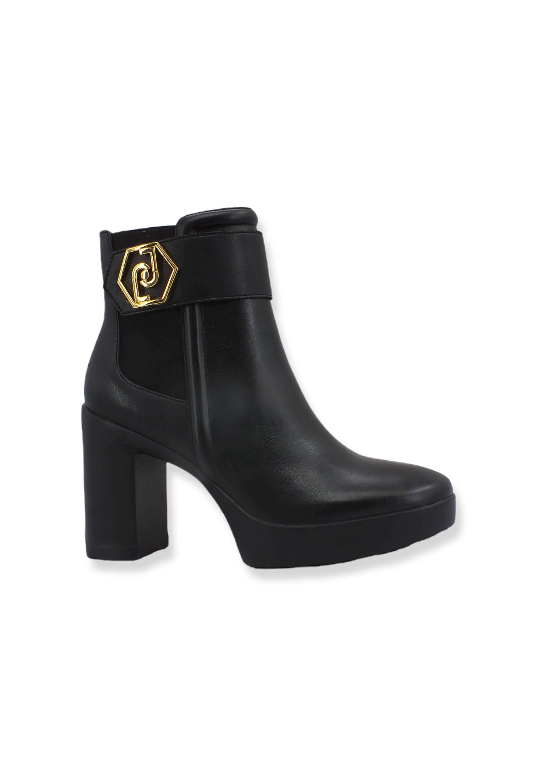 LIU JO Now 24 Stivaletto Tacco Largo Donna Black SF2021PX271 - Sandrini Calzature e Abbigliamento
