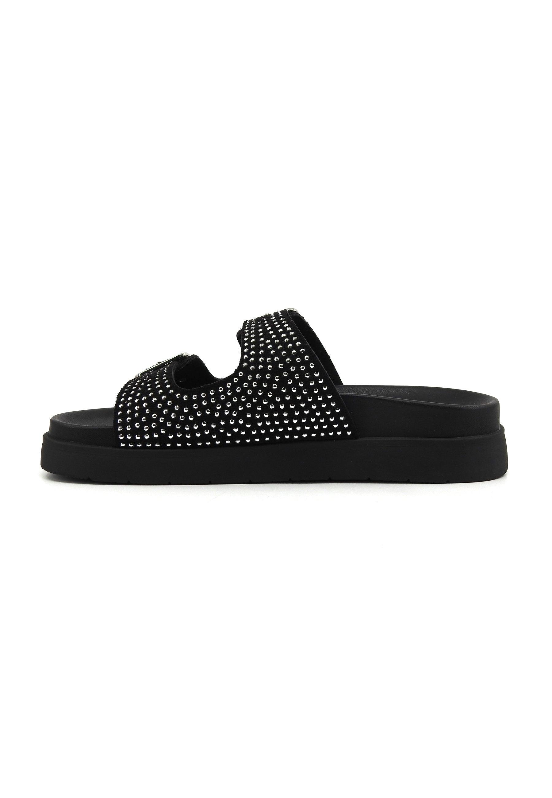 LIU JO Penny 756 Ciabatta Donna Black 4A4729TX216 - Sandrini Calzature e Abbigliamento