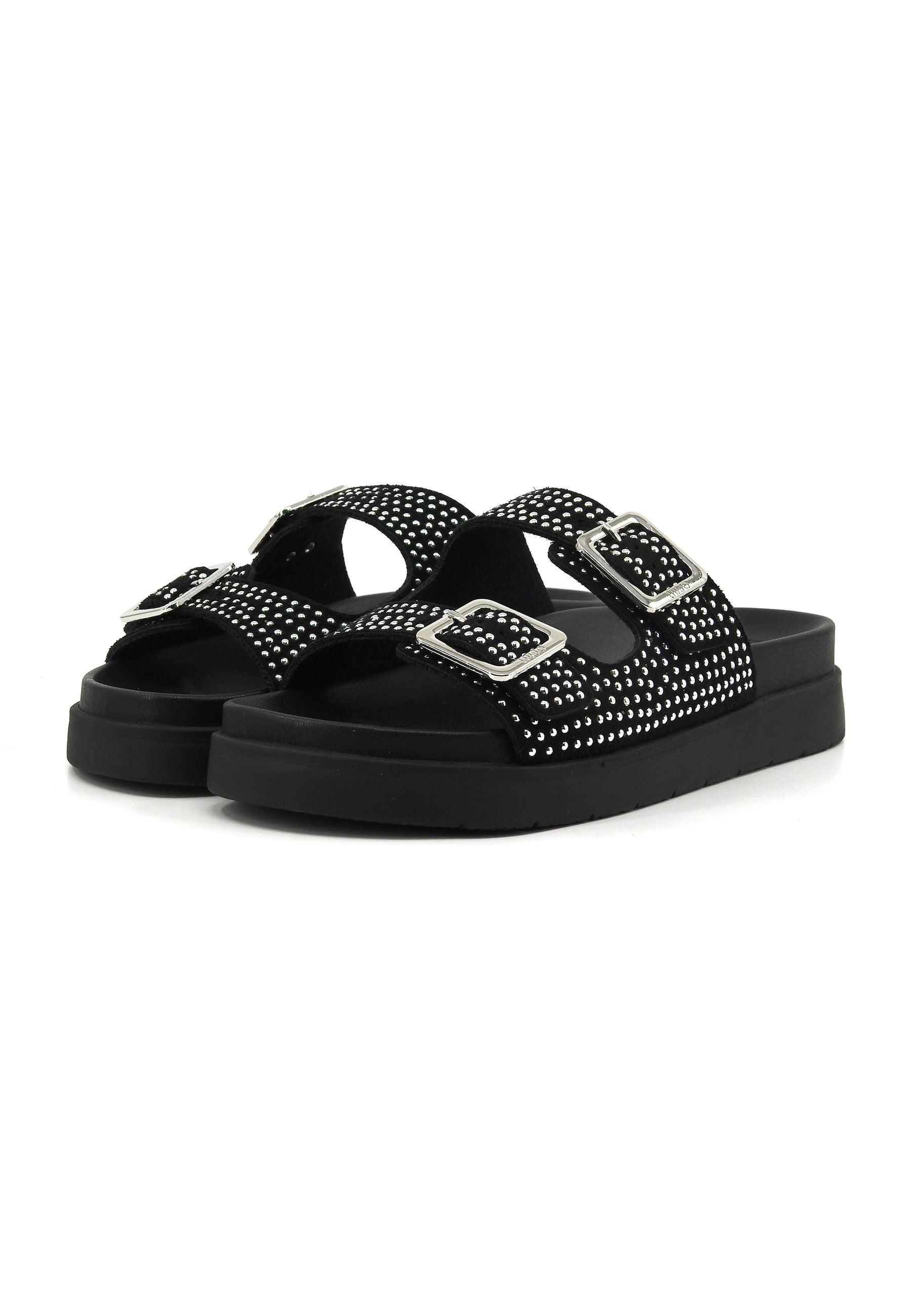 LIU JO Penny 756 Ciabatta Donna Black 4A4729TX216 - Sandrini Calzature e Abbigliamento