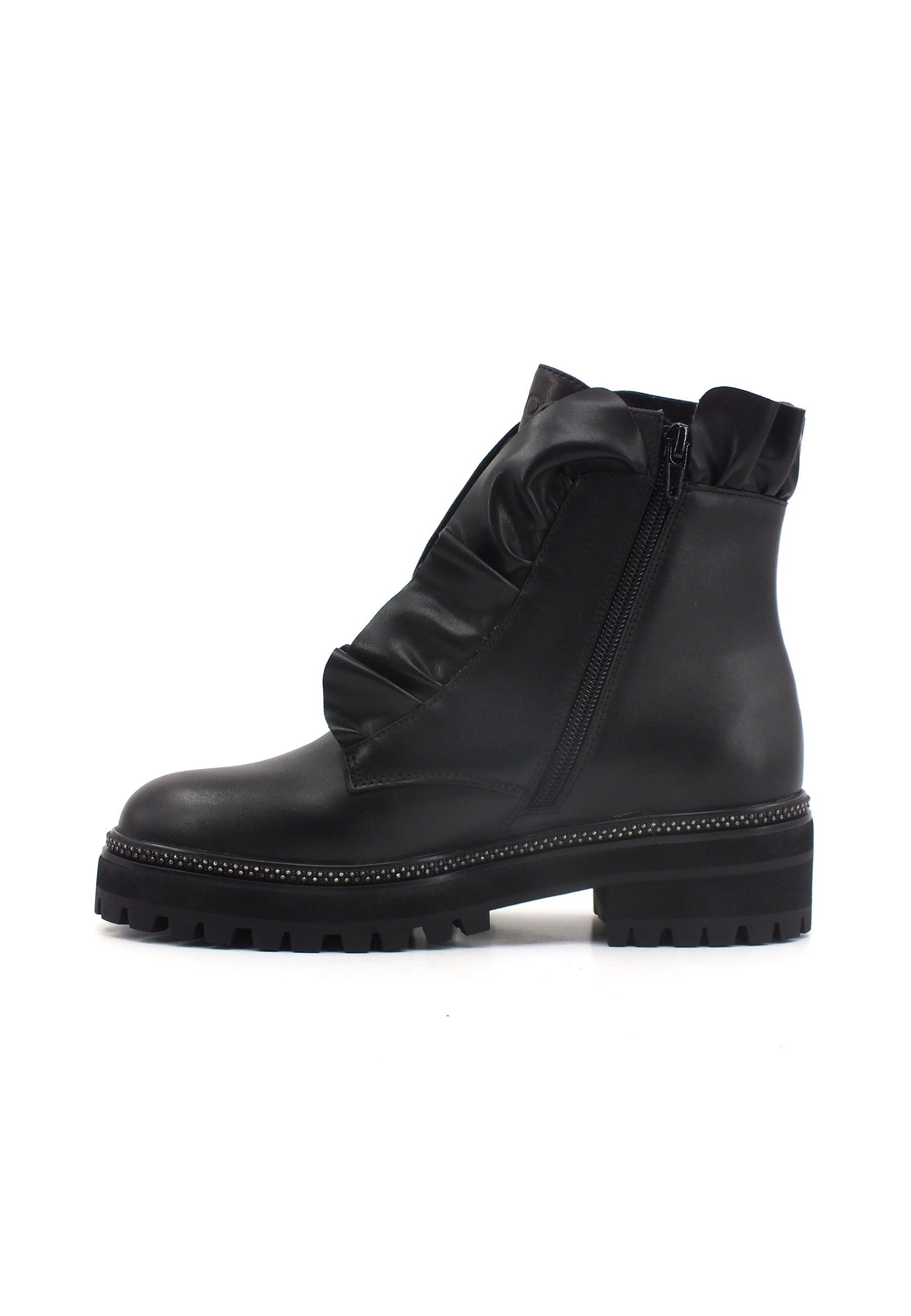 LIU JO Pink 148 Stivaletto Anfibio Donna Black SF3073P0102 - Sandrini Calzature e Abbigliamento