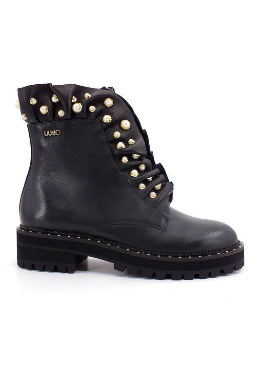 LIU JO Pink 148 Stivaletto Perle Donna Black SF2041PX223 - Sandrini Calzature e Abbigliamento