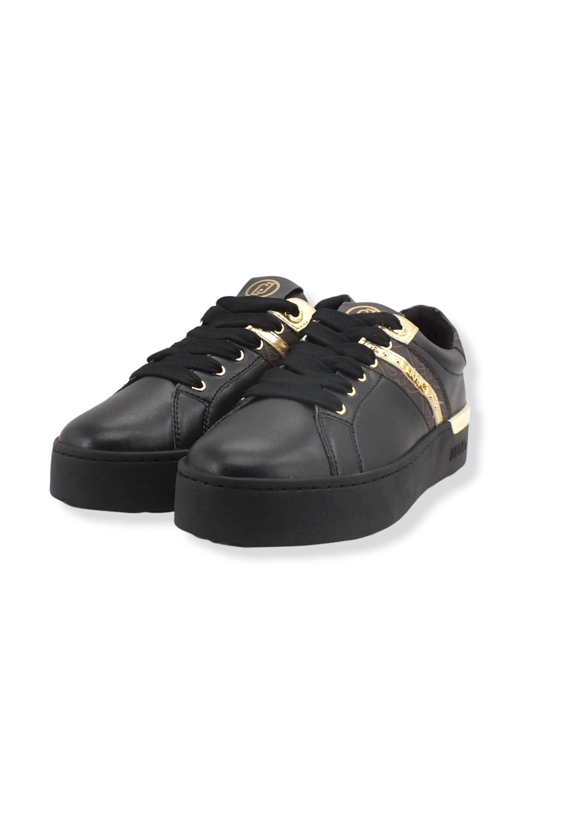LIU JO Silvia 69 Sneaker Donna Black BF2039EX111 - Sandrini Calzature e Abbigliamento