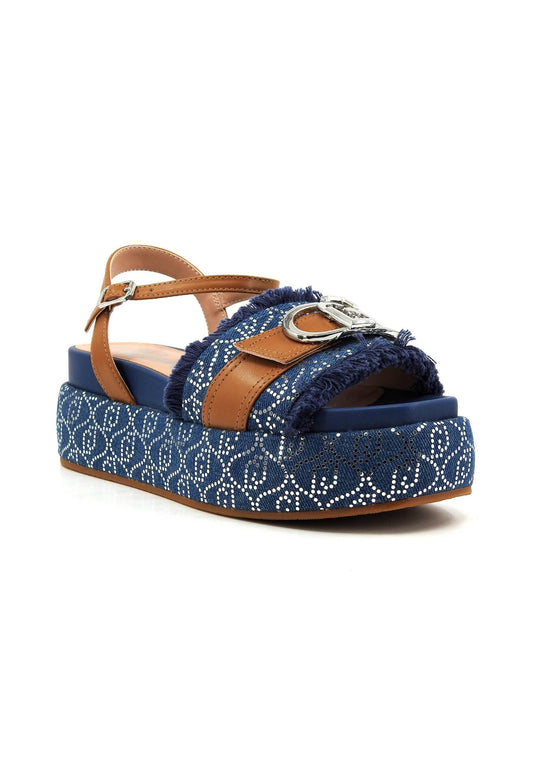 LIU JO Sommer 04 Donna Denim Nut SA4155TX414 - Sandrini Calzature e Abbigliamento