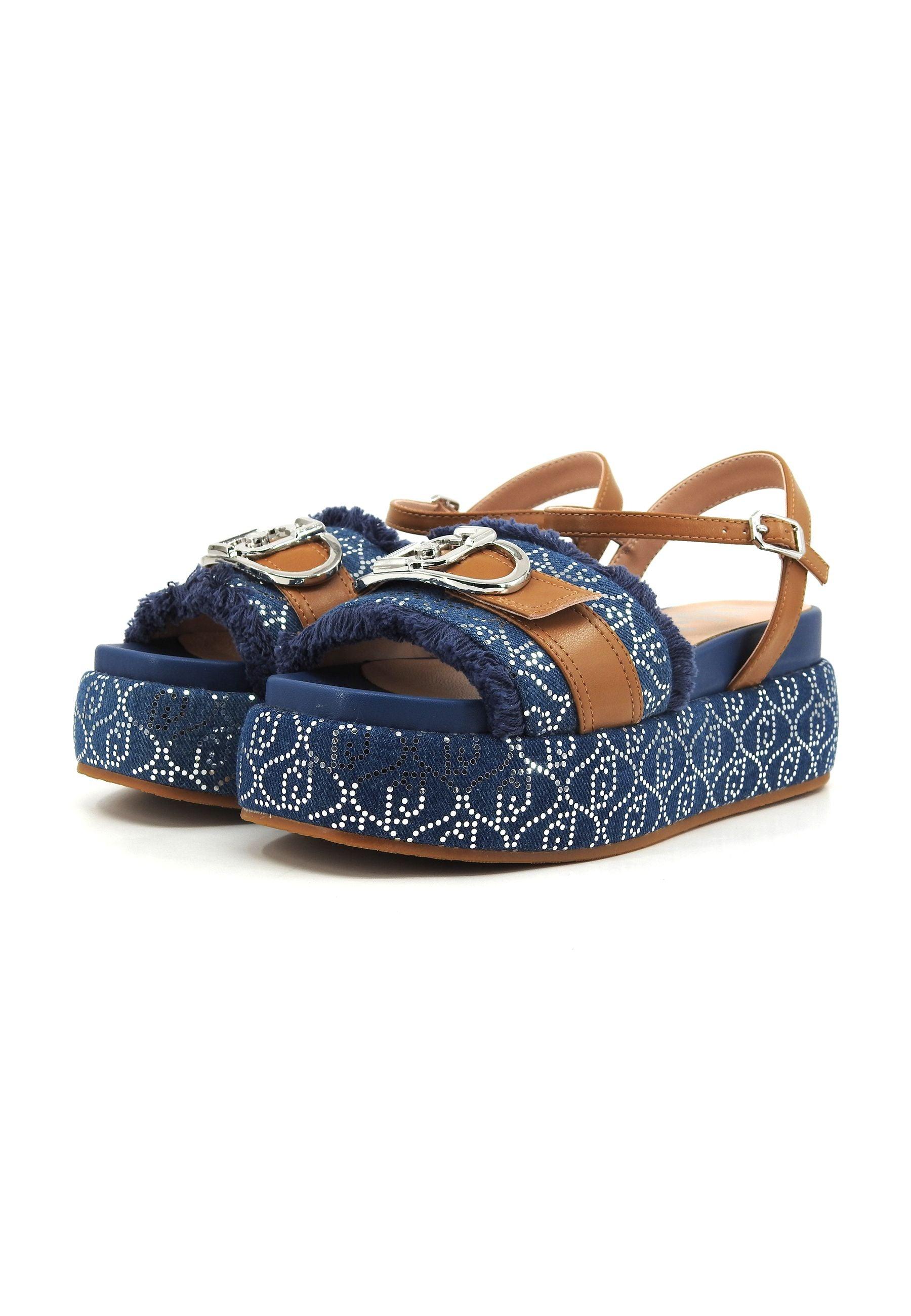 LIU JO Sommer 04 Donna Denim Nut SA4155TX414 - Sandrini Calzature e Abbigliamento