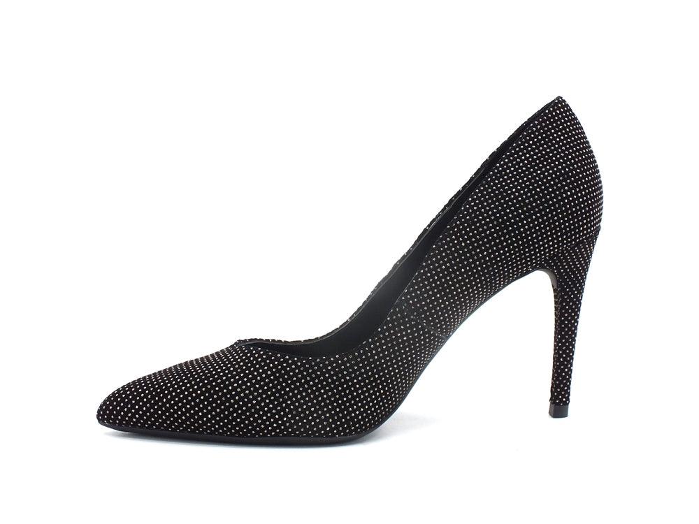 LIU JO Vickie 05 Décolleté Glittered Black SF1147PX196 - Sandrini Calzature e Abbigliamento