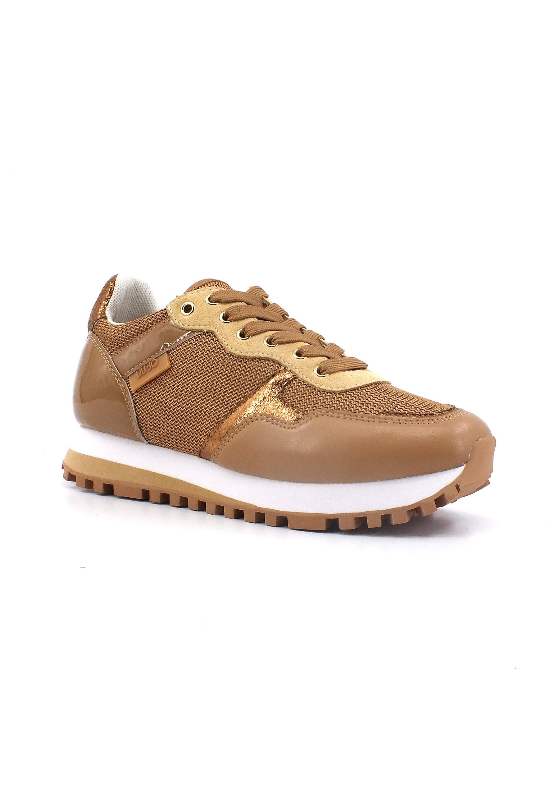 LIU JO Wonder 37 Sneaker Donna Tan BF3061EX192 - Sandrini Calzature e Abbigliamento