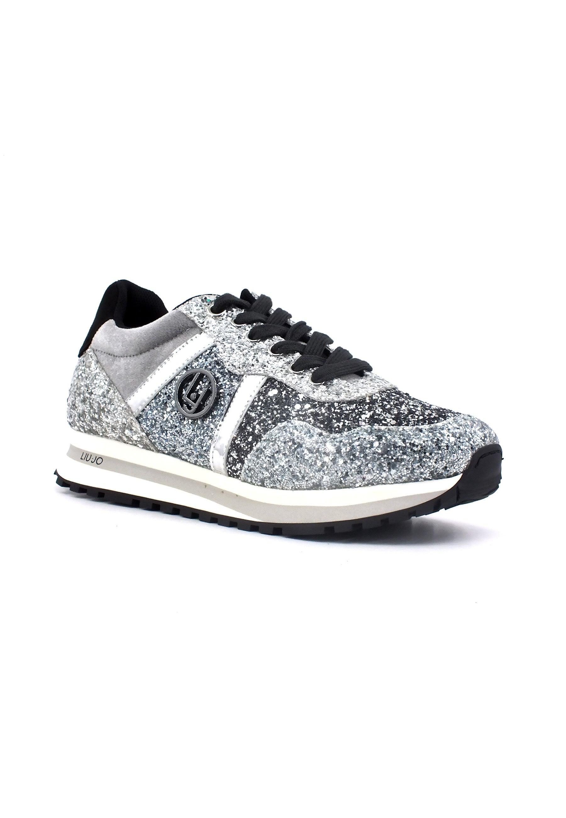 LIU JO Wonder 629 Sneaker Donna Silver 4F3701TX007 - Sandrini Calzature e Abbigliamento
