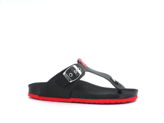 LOVE MOSCHINO Ciabatta Infradito Fibbia Nero JA28113G1EIAZ000 - Sandrini Calzature e Abbigliamento