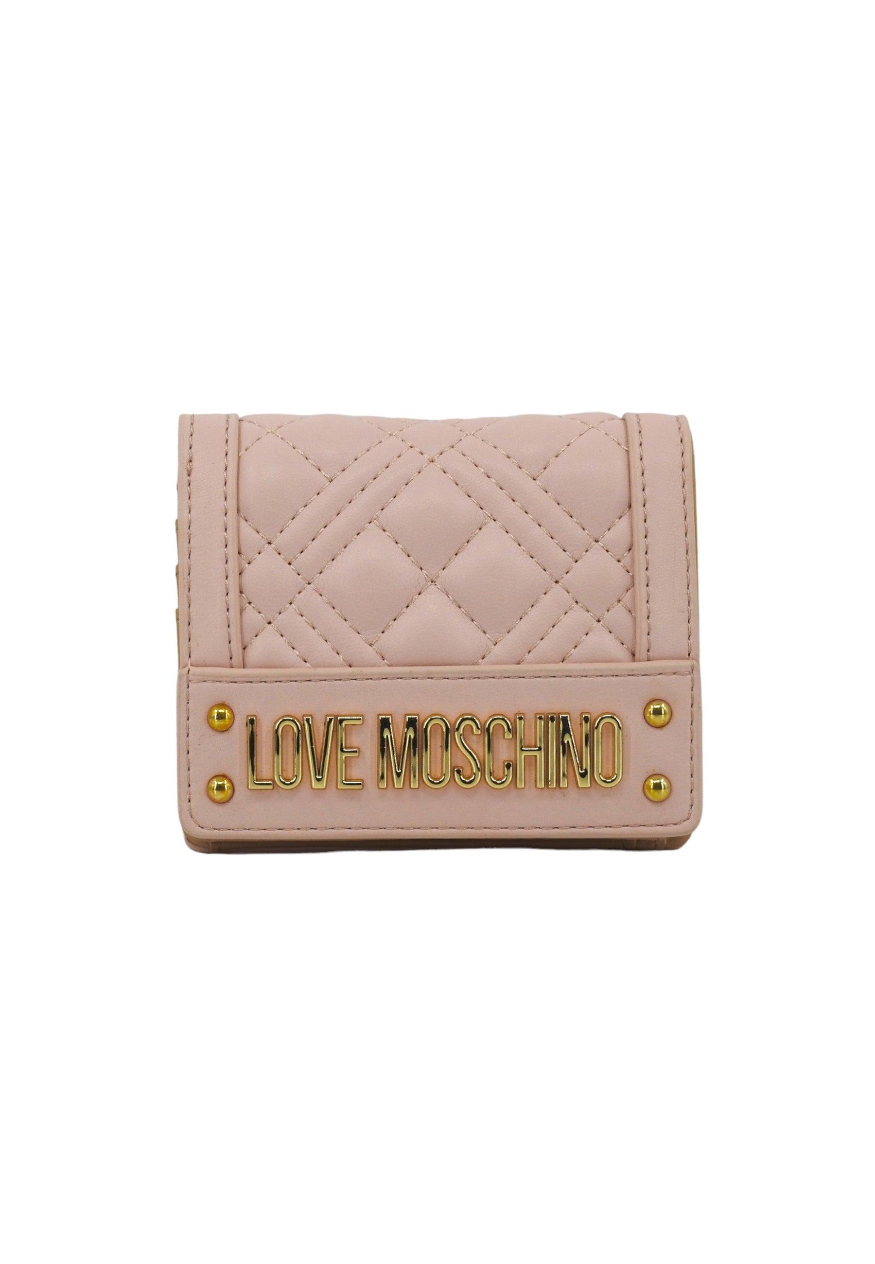 LOVE MOSCHINO Portafoglio Donna Cipria JC5601PP1ILA0601 - Sandrini Calzature e Abbigliamento