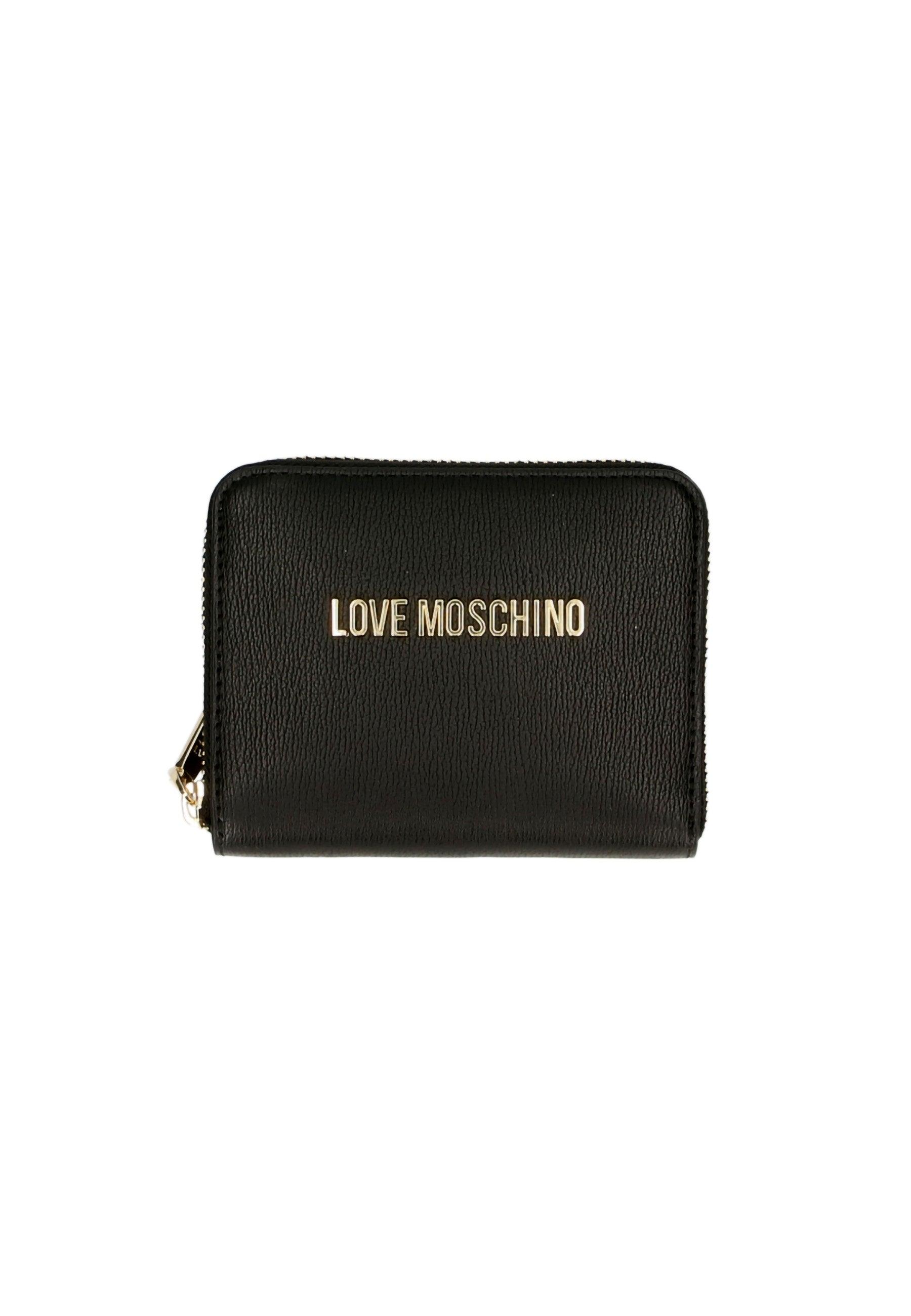 LOVE MOSCHINO Portafoglio Mini Donna Nero JC5702PP1HLD0000 - Sandrini Calzature e Abbigliamento