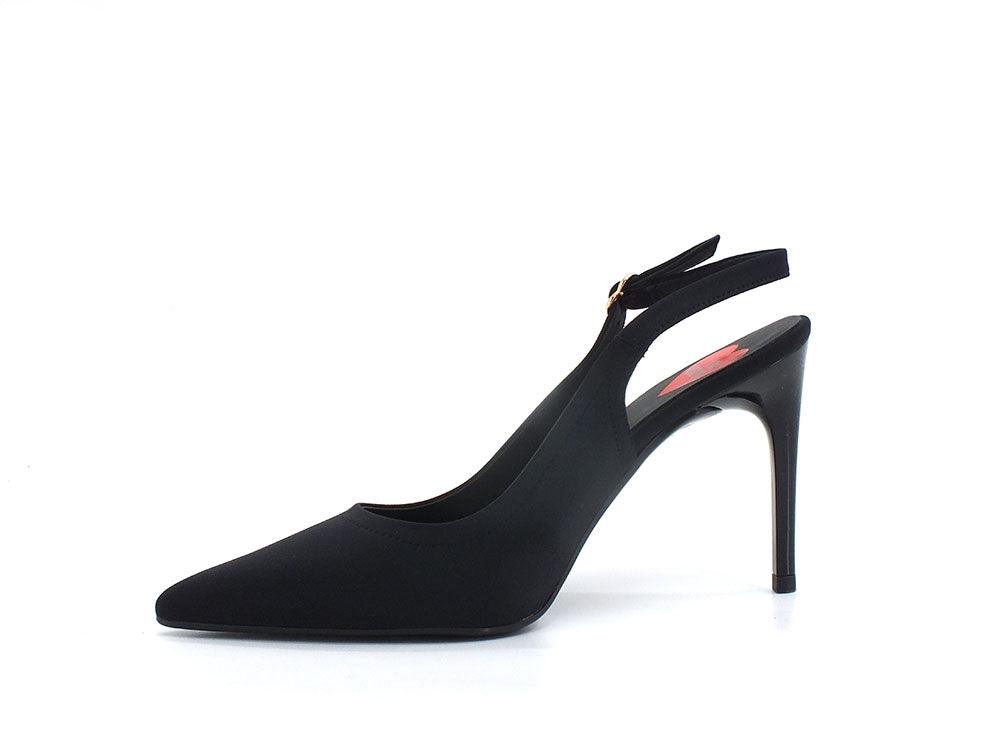 LOVE MOSCHINO Sandalo Lycra Tacco Nero JA10179G1EIM0000 - Sandrini Calzature e Abbigliamento