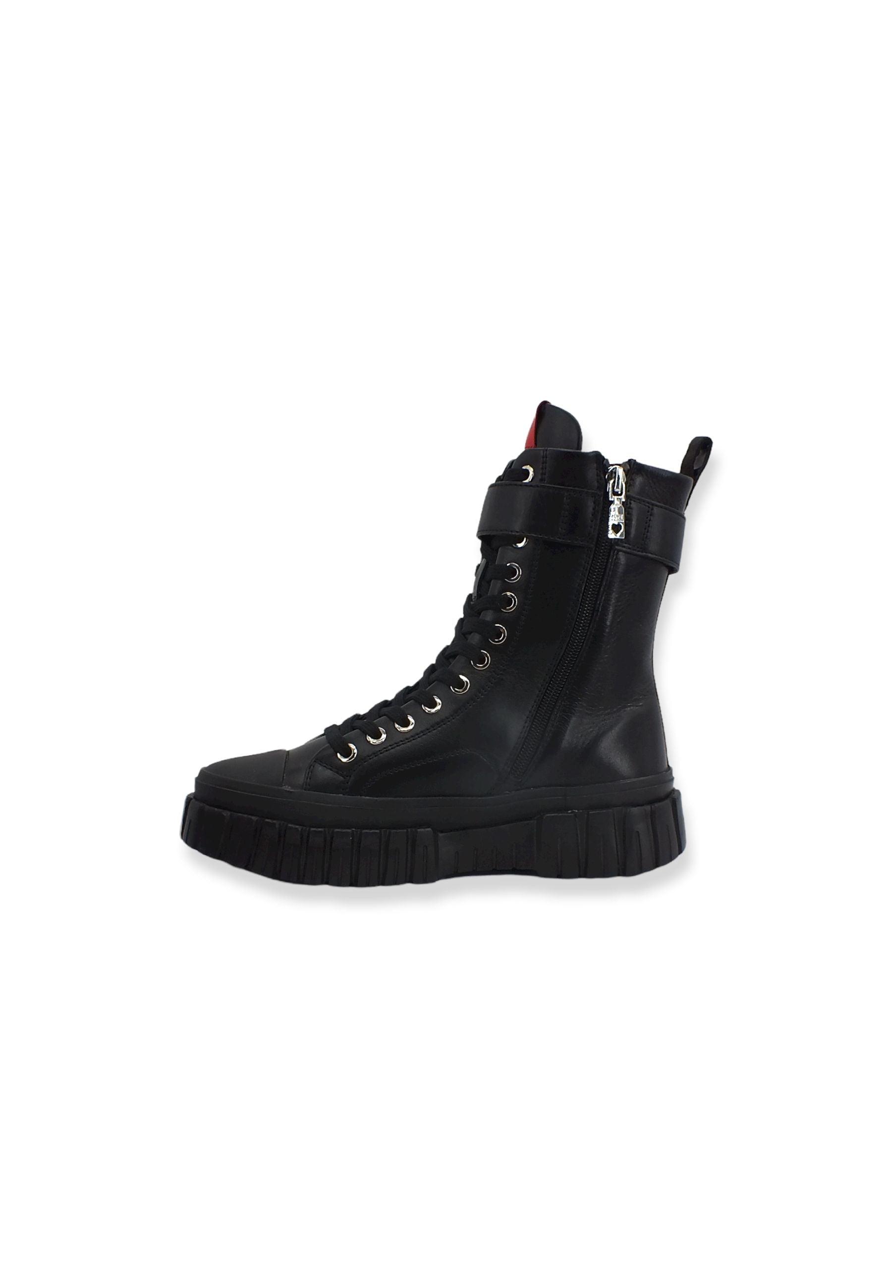 LOVE MOSCHINO Stivaletto Anfibio Donna Nero JA15695G1FIA0000 - Sandrini Calzature e Abbigliamento