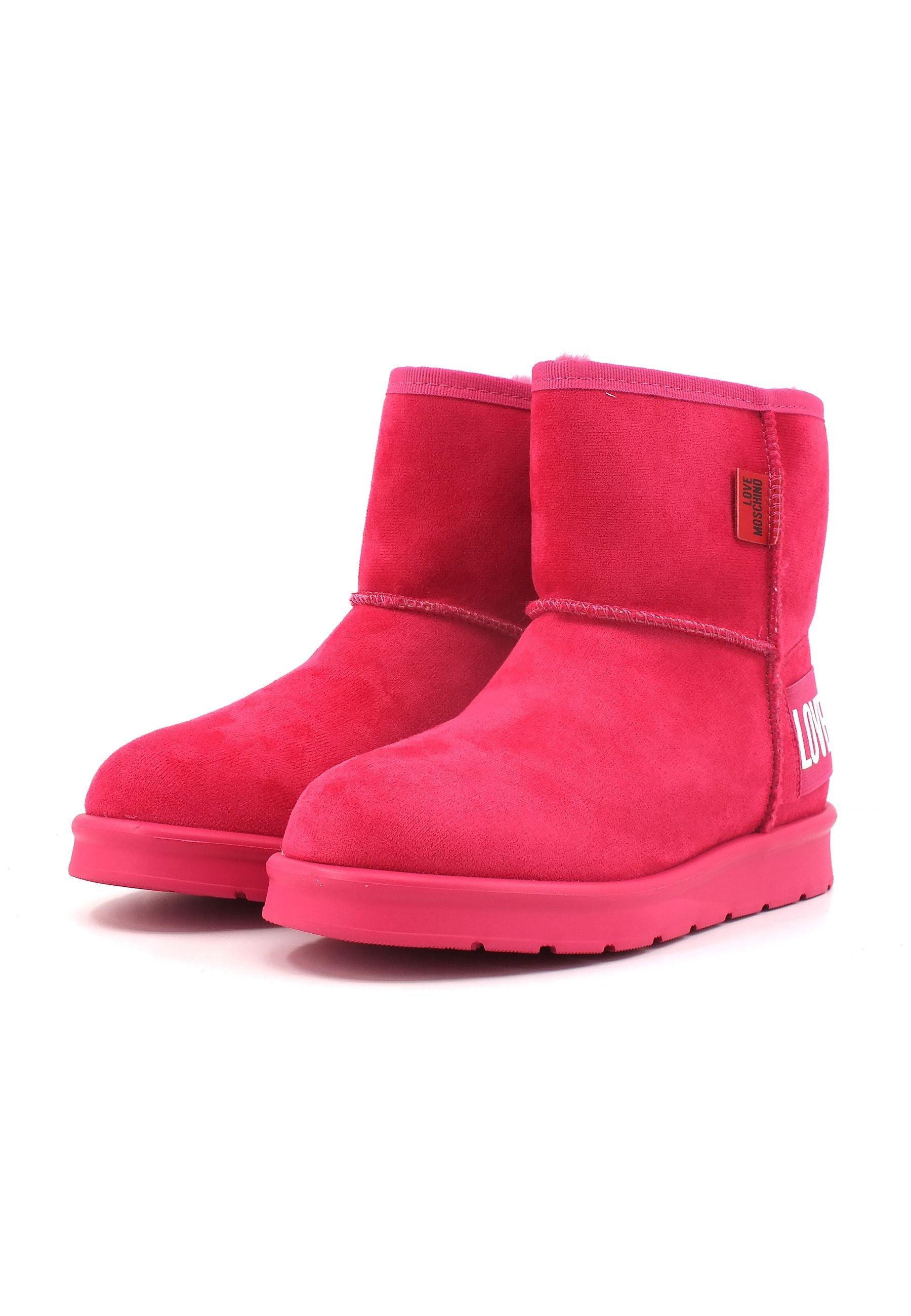 LOVE MOSCHINO Stivaletto Pelo Donna Fuxia JA24423H0HJA5604 - Sandrini Calzature e Abbigliamento