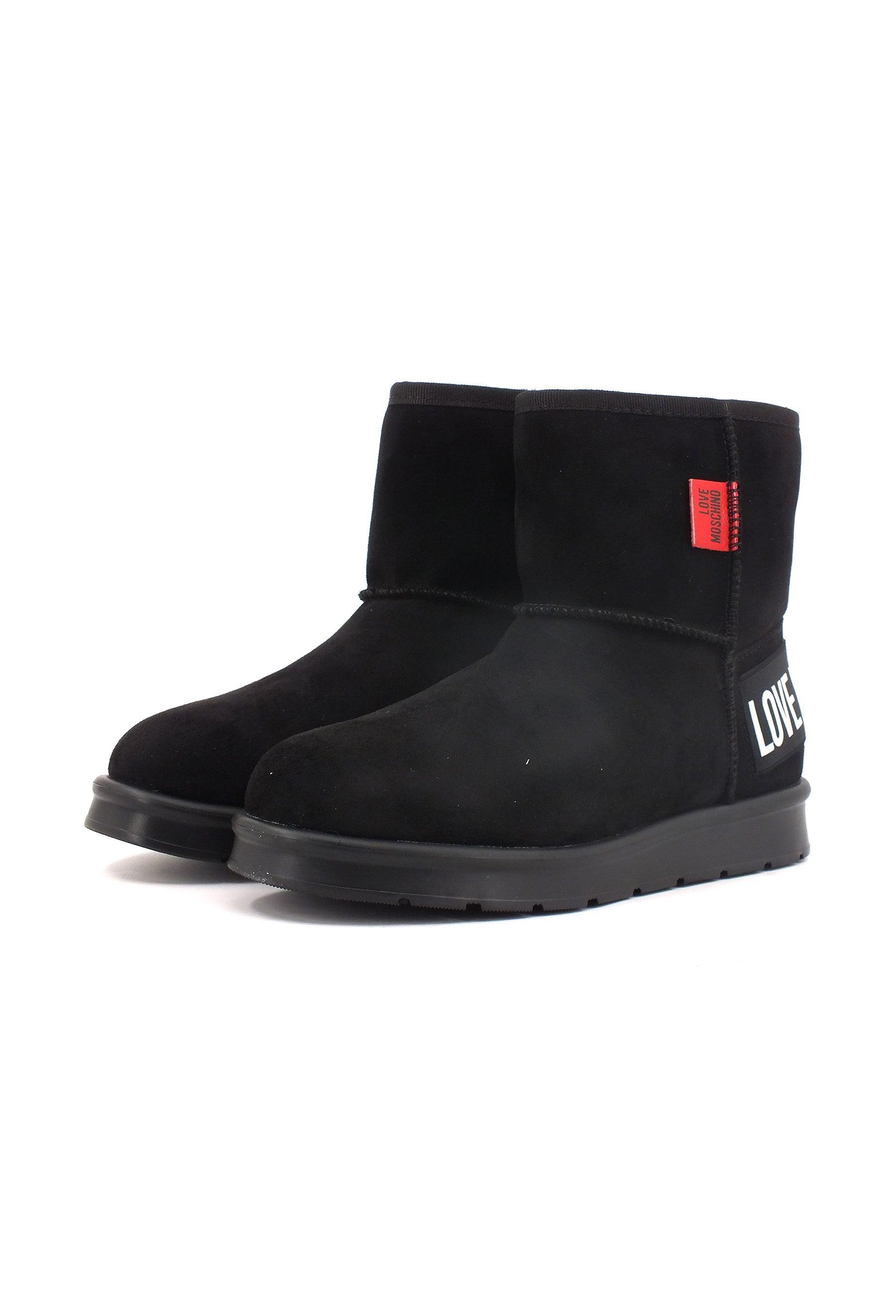 LOVE MOSCHINO Stivaletto Pelo Donna Nero JA24423H0HJA5000 - Sandrini Calzature e Abbigliamento