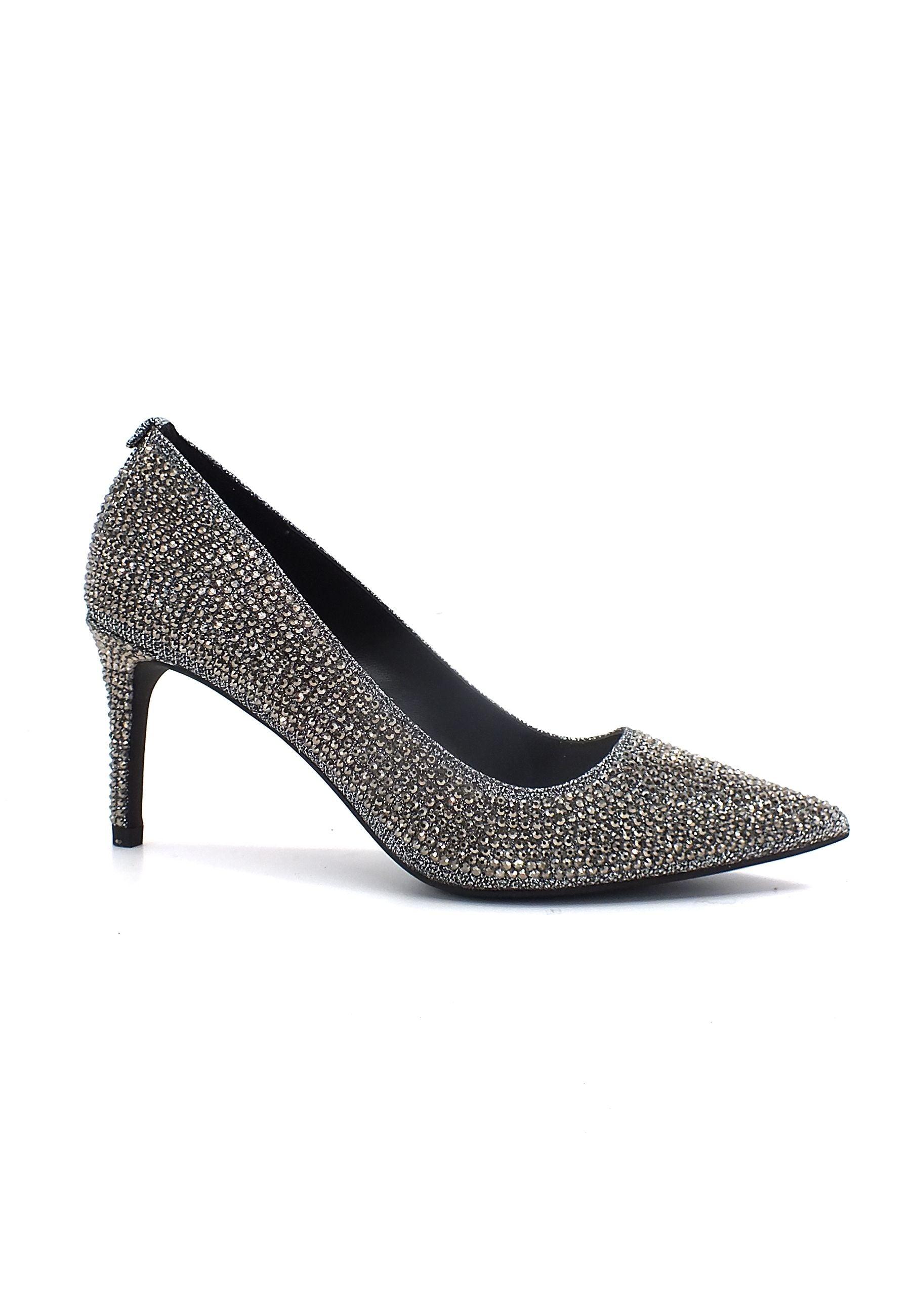 MICHAEL KORS Alina Flex Décolléte Brillantini Donna Anthracite 40F2HNMP1D - Sandrini Calzature e Abbigliamento