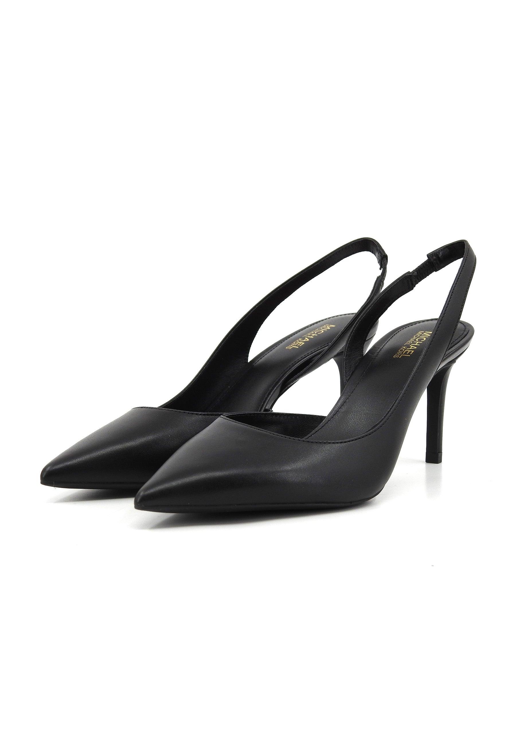 MICHAEL KORS Alina Flex Sling Pump Sandalo Tacco Donna Black 40R4HNMP1L - Sandrini Calzature e Abbigliamento