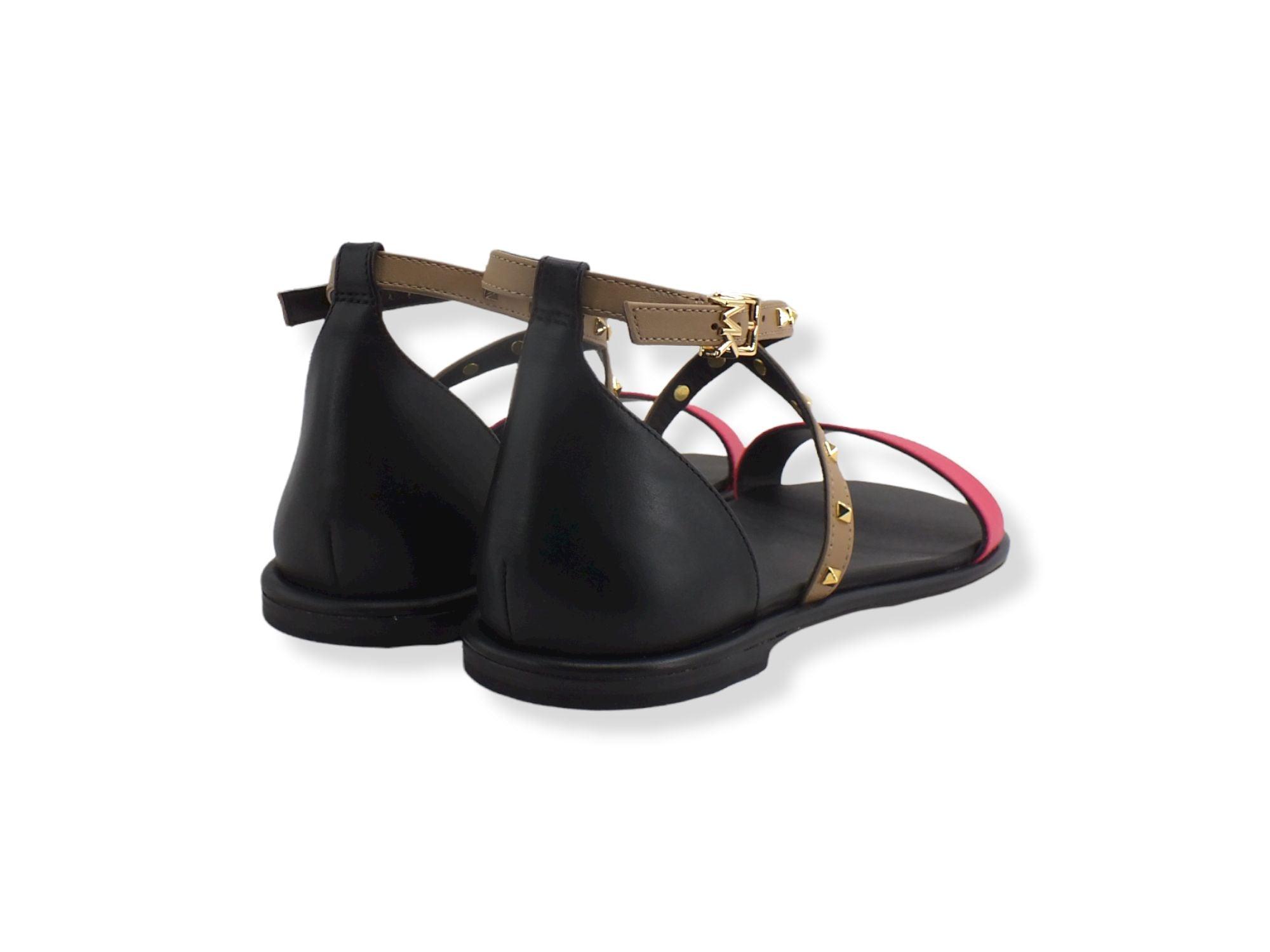 MICHAEL KORS Astrid Flat Sandal Donna Black Multi 40S2ATFA2L - Sandrini Calzature e Abbigliamento