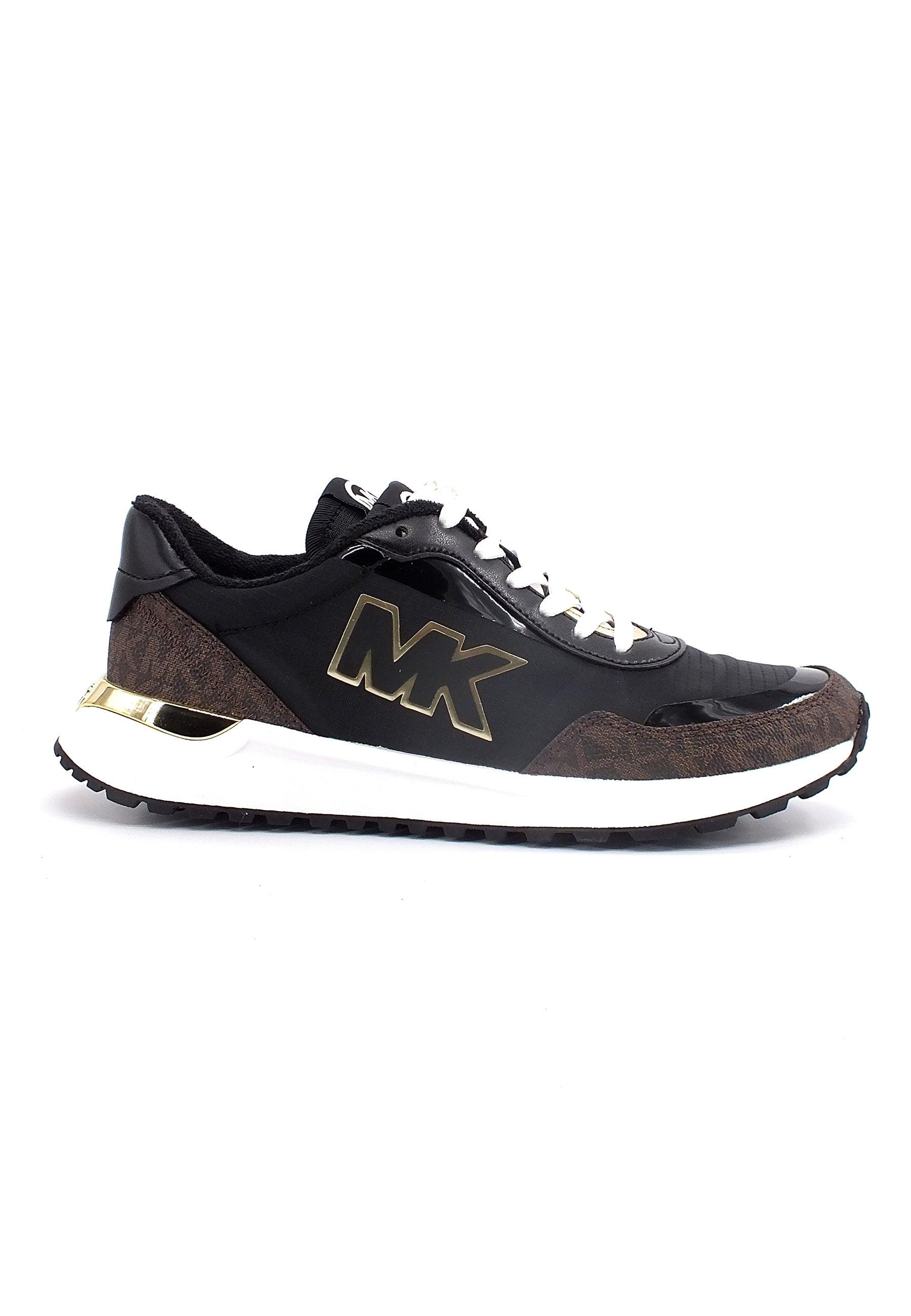 MICHAEL KORS Bolt Trainer Sneaker Donna Black 43F2BOFS6D - Sandrini Calzature e Abbigliamento